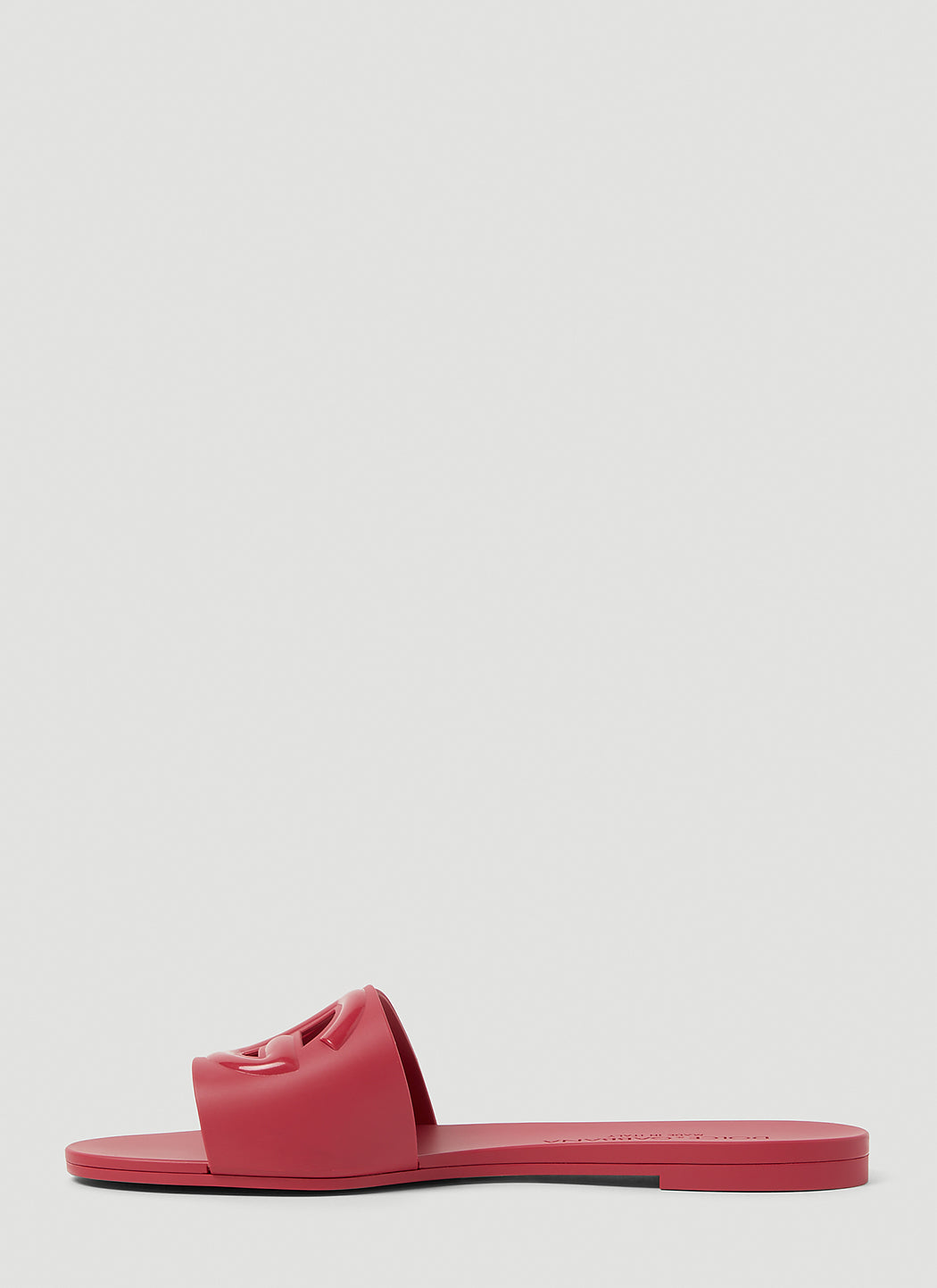 Dolce & Gabbana Women Cut Out Logo Slides DOLCE & GABBANA
