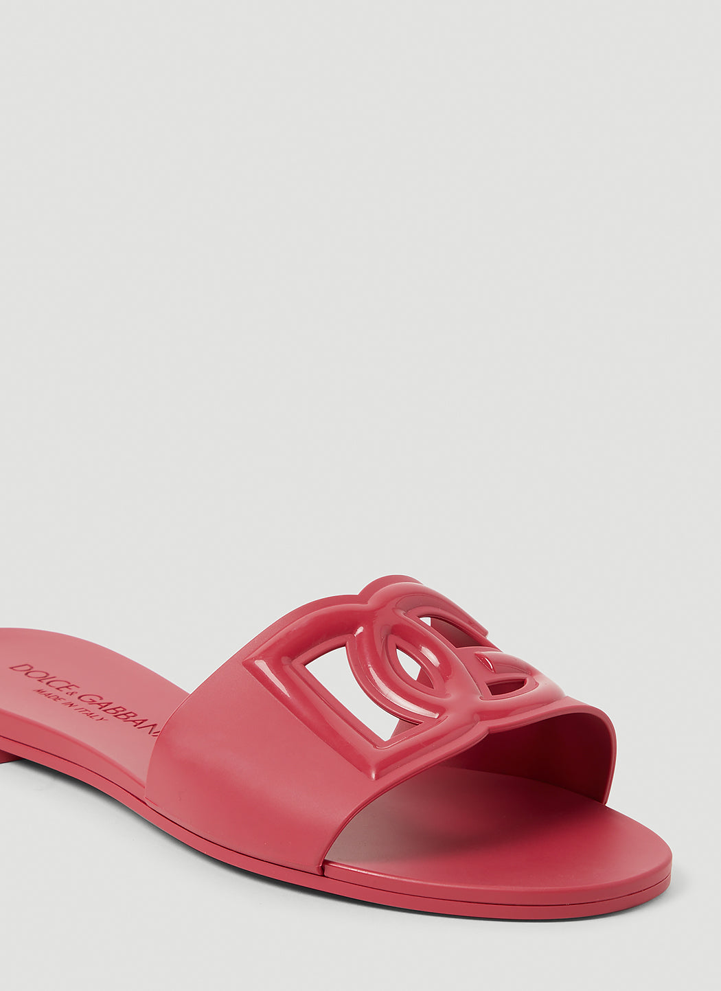 Dolce & Gabbana Women Cut Out Logo Slides DOLCE & GABBANA