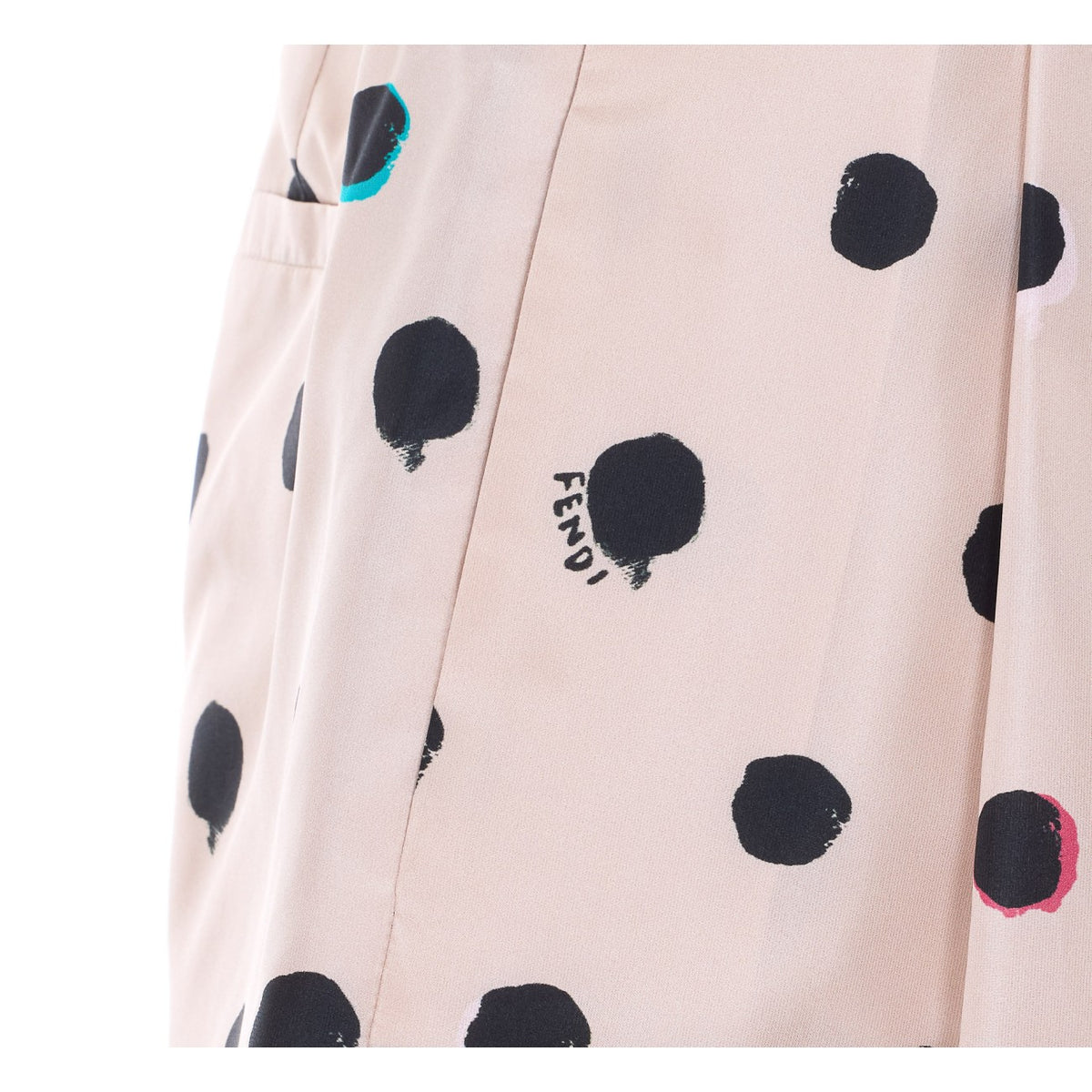 Fendi Women Dots Print Shorts