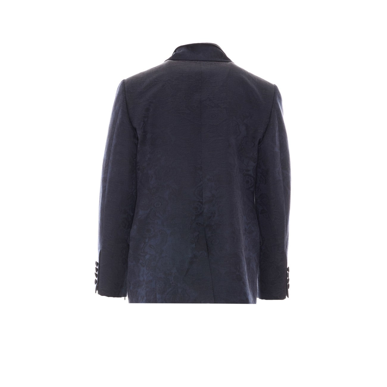 Valentino Garavani Men Double Breasted Jacket With Fringed Scarf VALENTINO GARAVANI