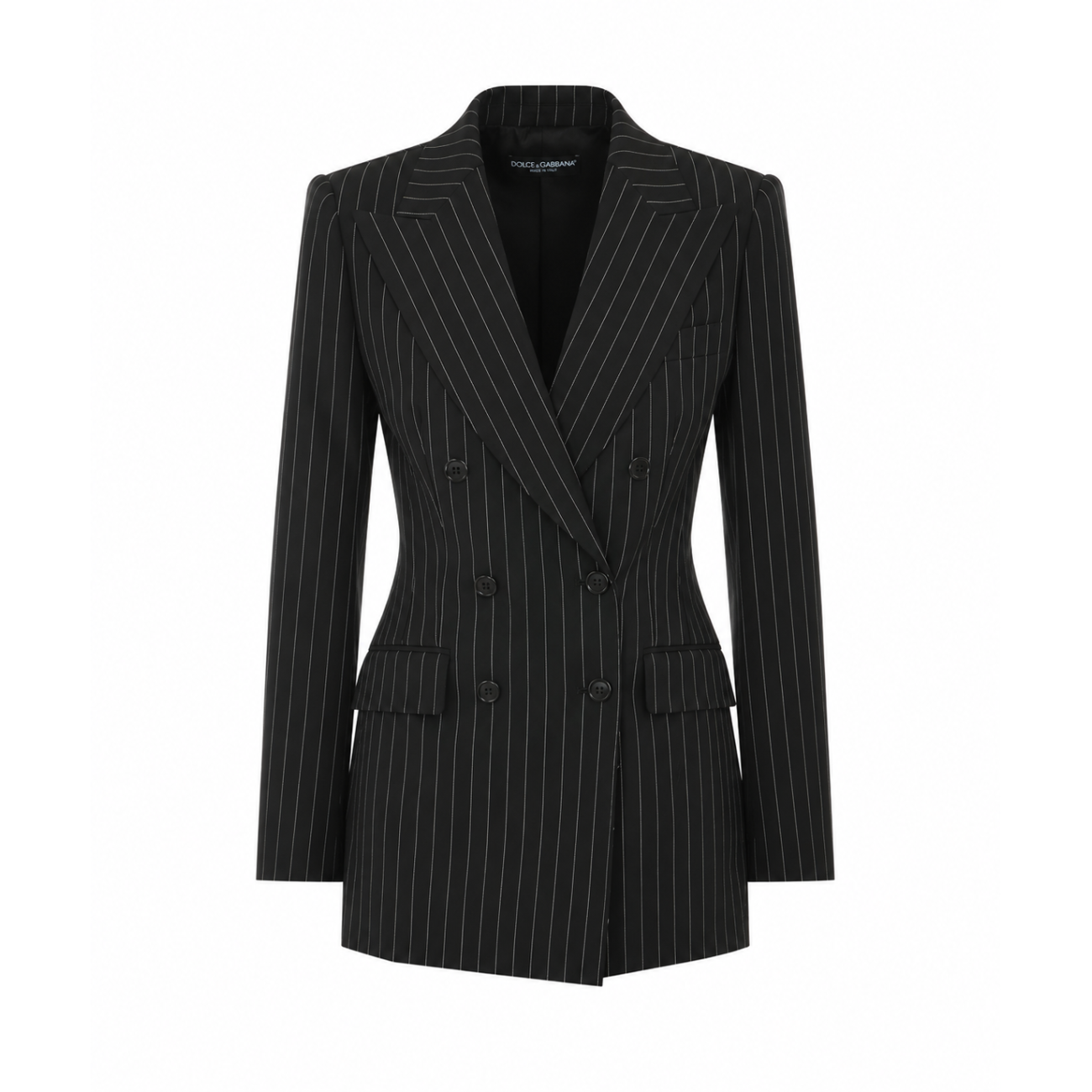 Dolce&Gabbana Women Double Breasted Striped Jacket DOLCE & GABBANA