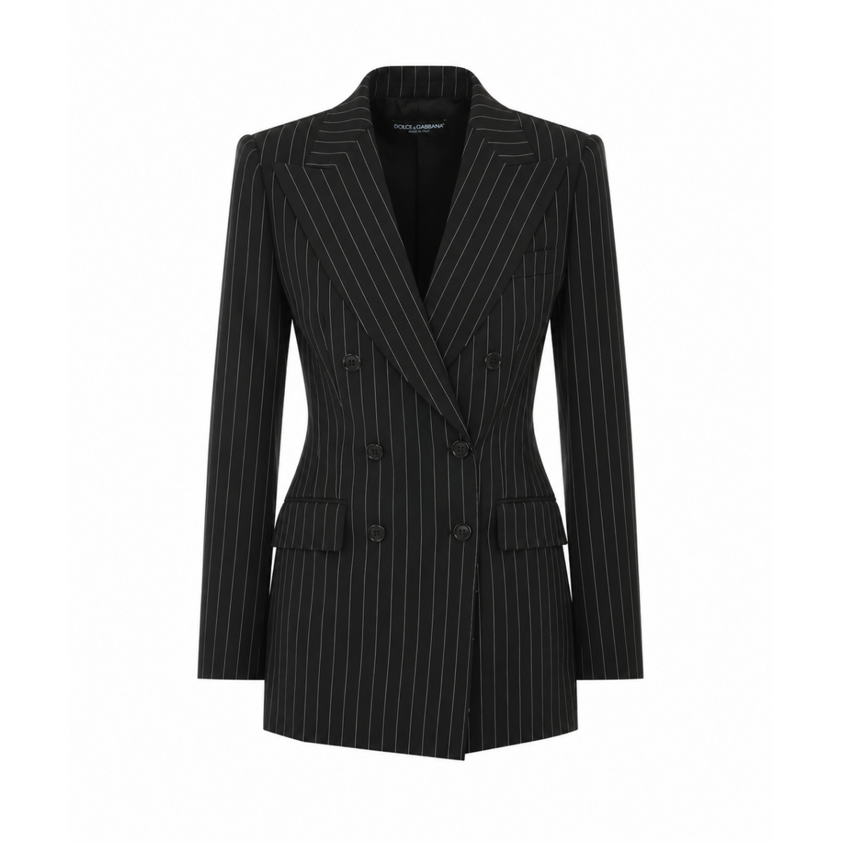 Dolce&Gabbana Women Double Breasted Striped Jacket DOLCE & GABBANA