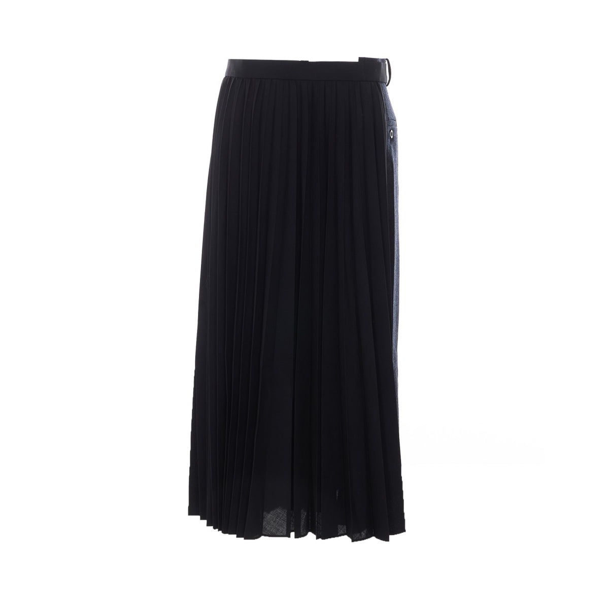 Sacai Women Double-Faced Herringbone X Suiting Skirt SACAI