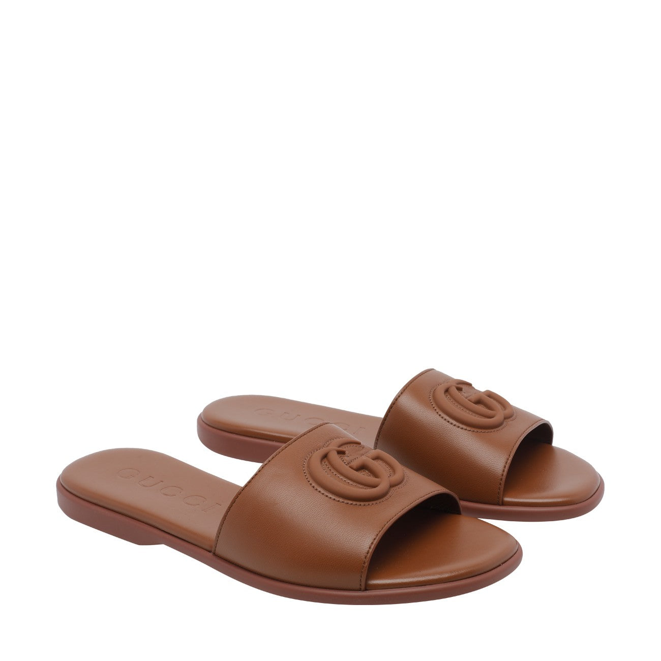 Gucci Women Double G Flat Sandals GUCCI