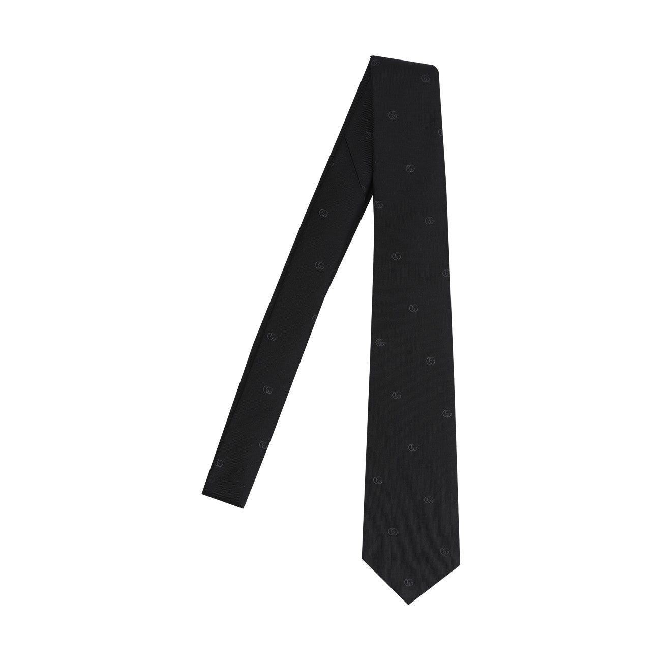 Gucci Men Double G Silk Tie GUCCI