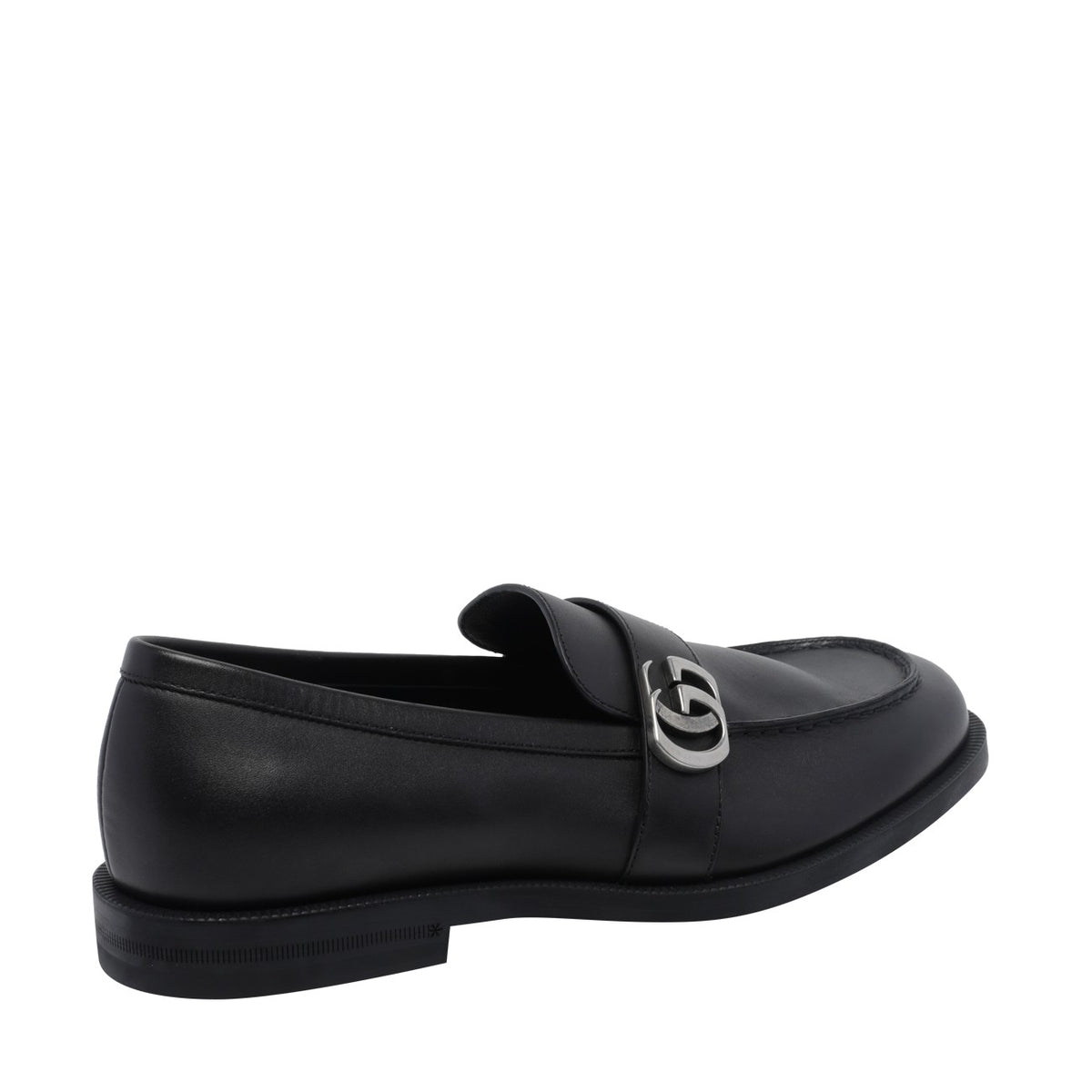 Gucci Men Double Gg Logo Loafers GUCCI