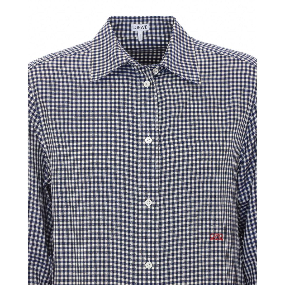Loewe Women Double L Logo Shirt LOEWE