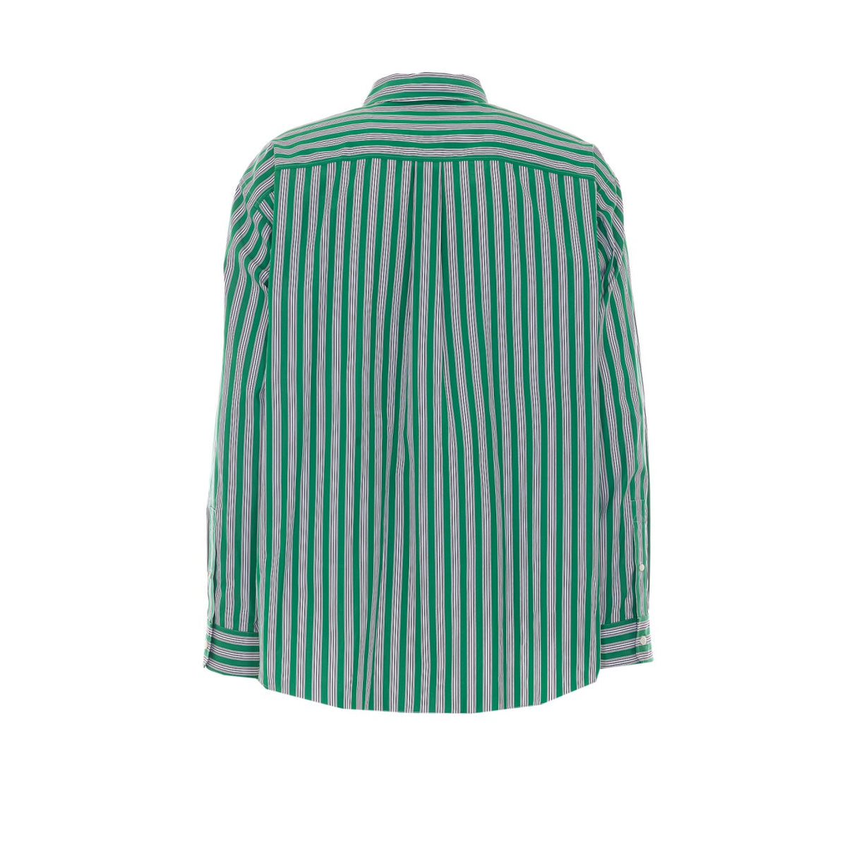 Loewe Men Double L Logo Striped Shirt LOEWE