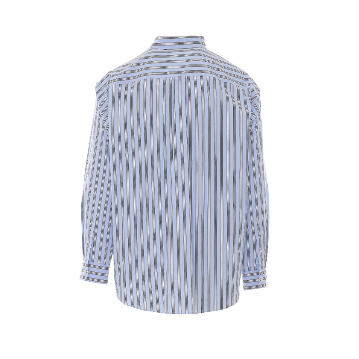 Loewe Men Double L Logo Striped Shirt LOEWE