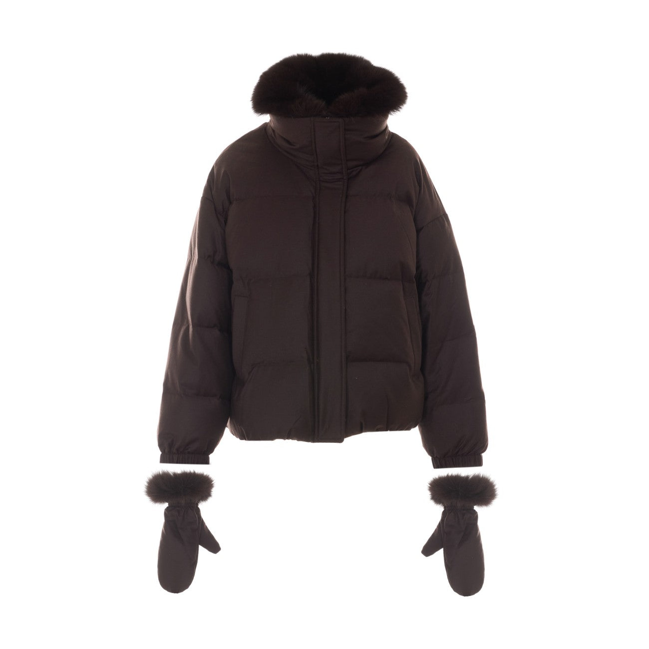 Yves Salomon Women Doudoune Down Jacket YVES SALOMON