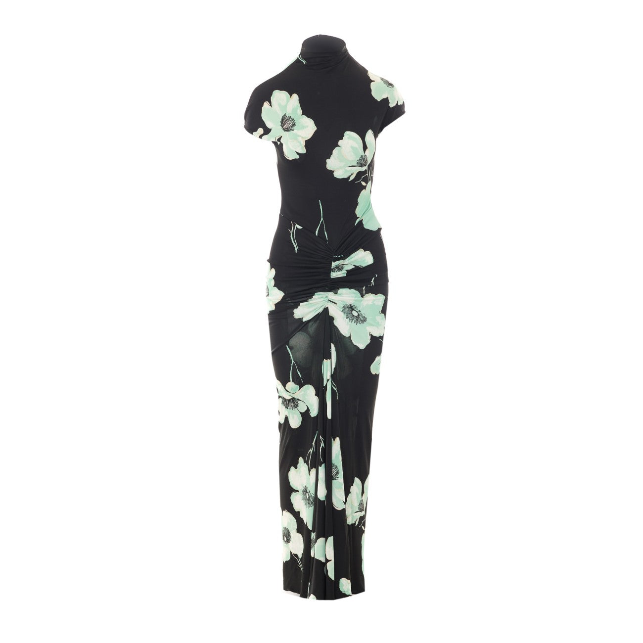 Alaia Women Draped Printed Dress ALAIA