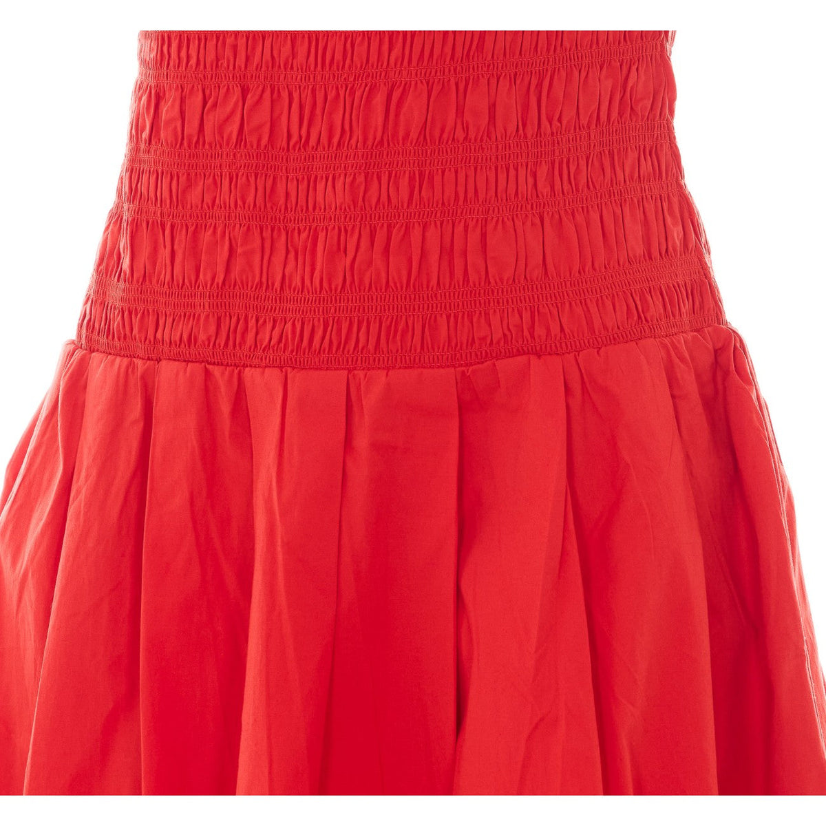 Ganni Women Ganni Women Dress In Smocked Cotton GANNI