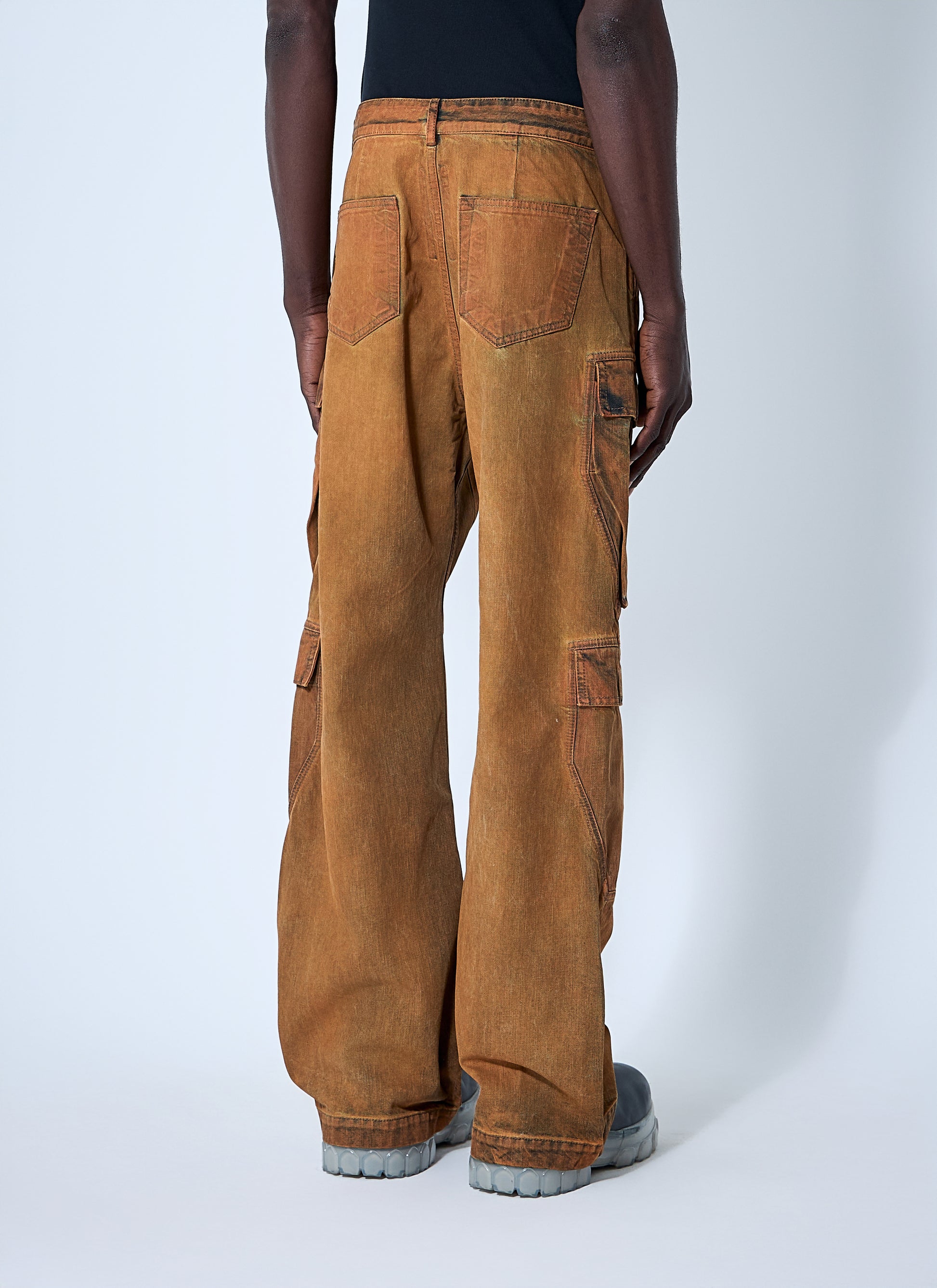 Rick Owens Drkshdw Men Double Cargo Jumbo Belas Jeans RICK OWENS