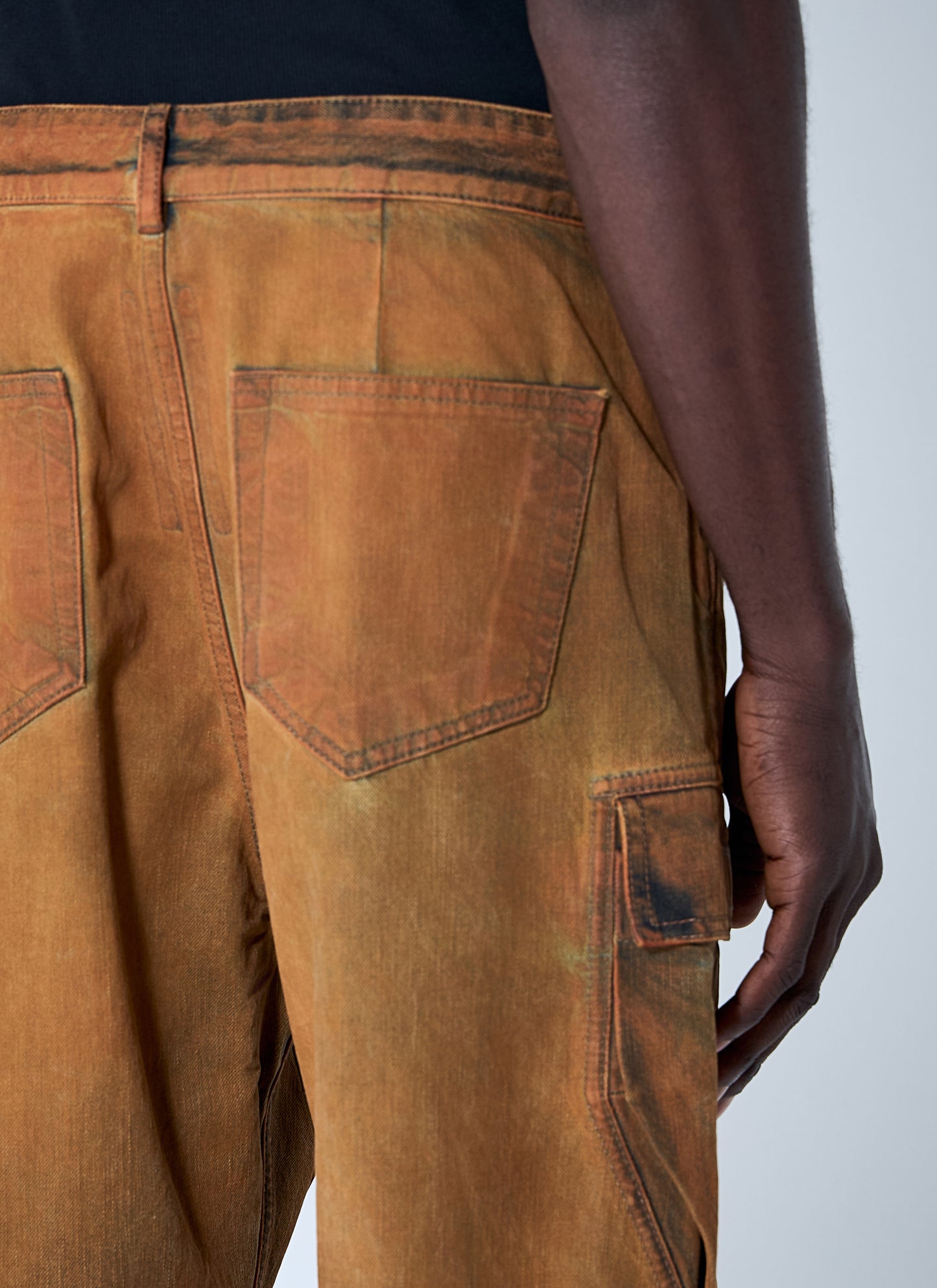 Rick Owens Drkshdw Men Double Cargo Jumbo Belas Jeans RICK OWENS