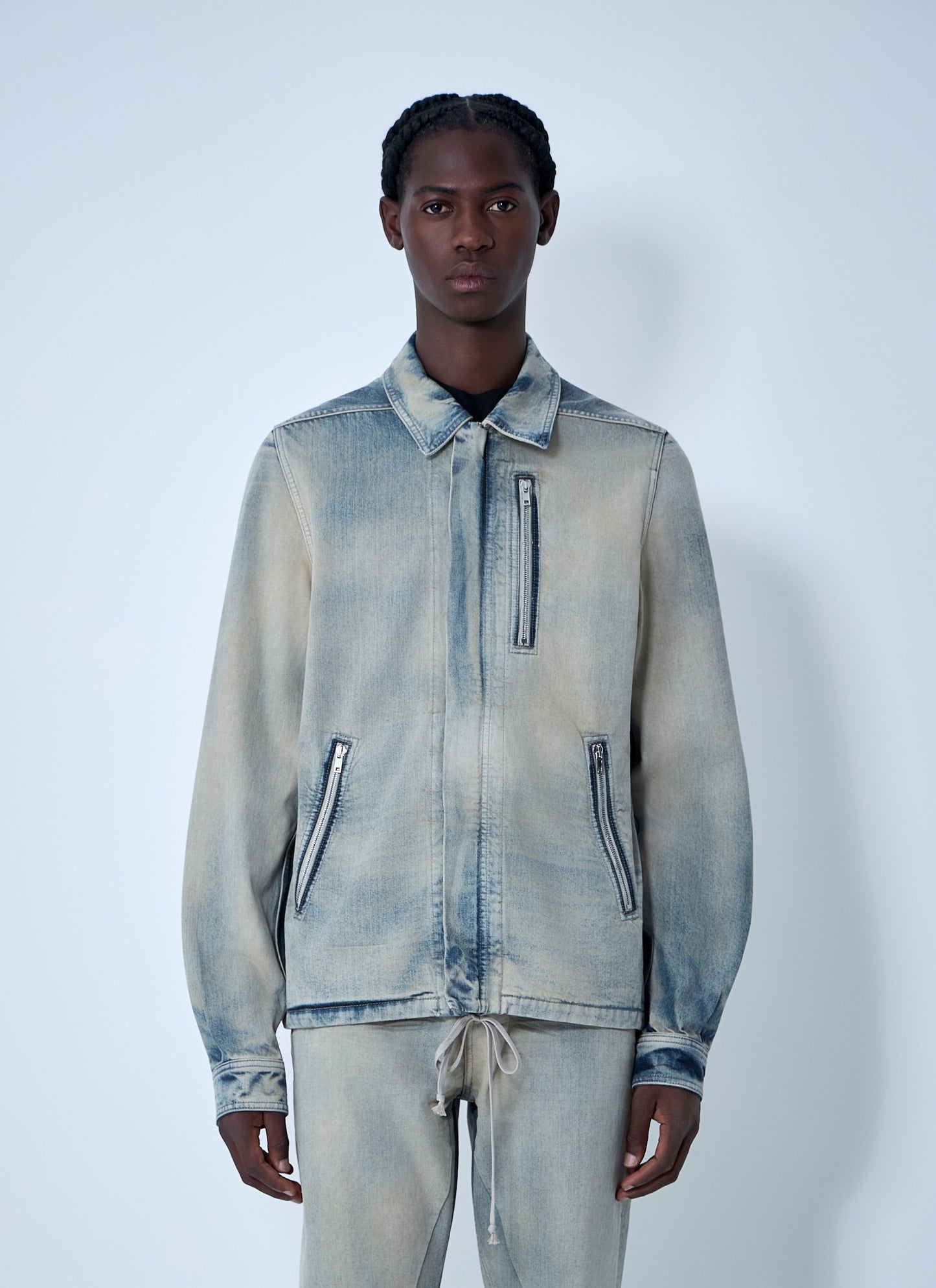 Rick Owens Drkshdw Men Denim Jacket RICK OWENS