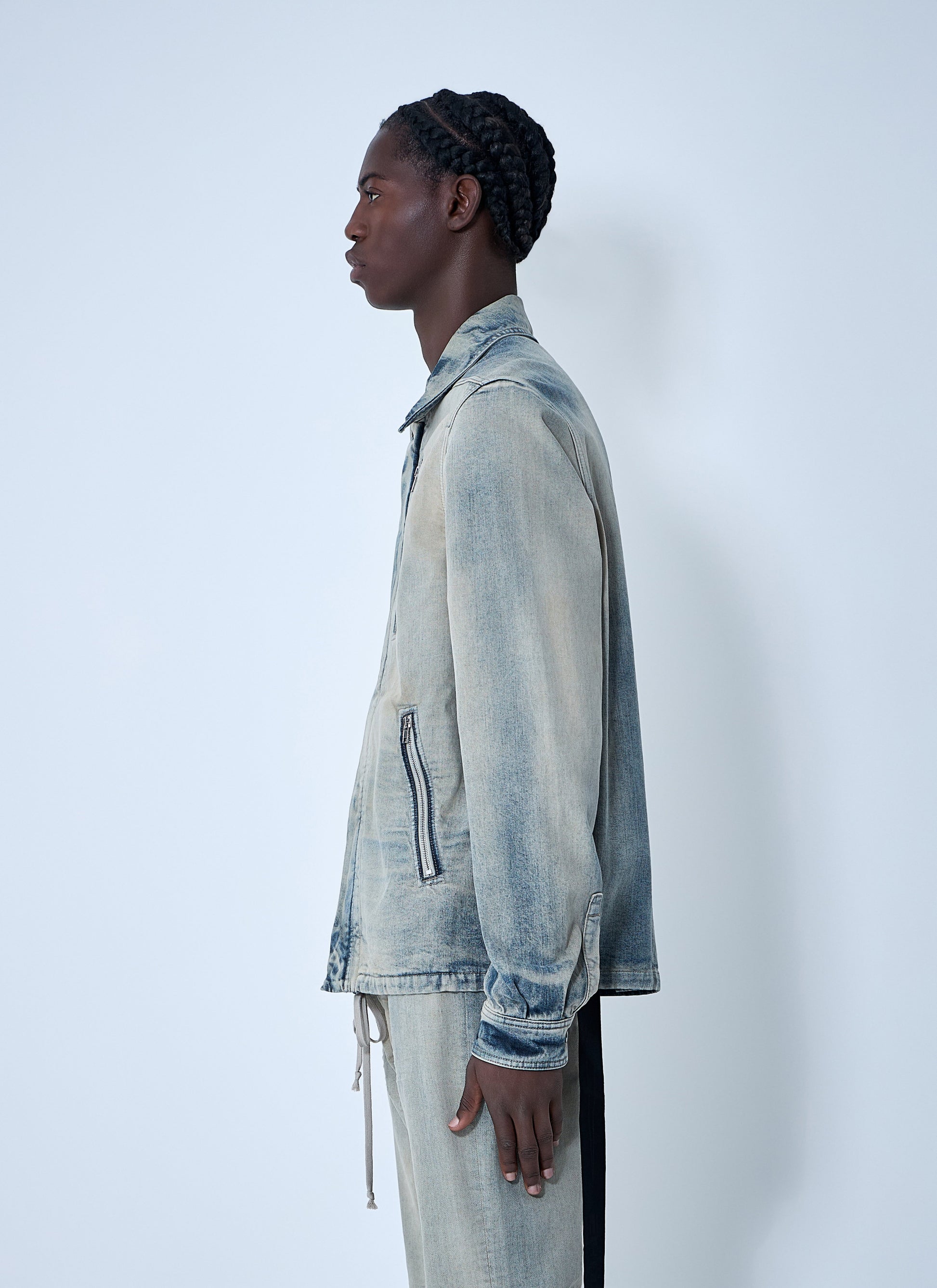 Rick Owens Drkshdw Men Denim Jacket RICK OWENS