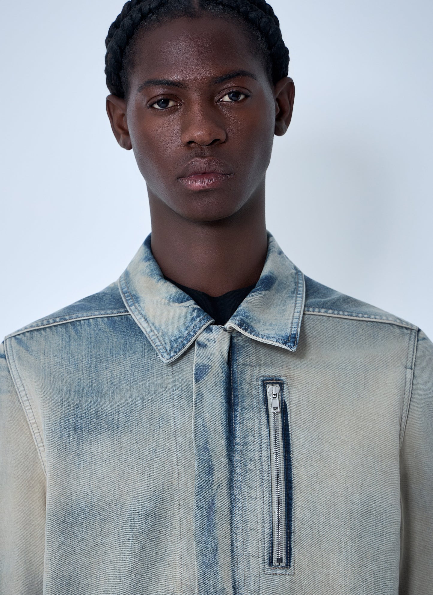 Rick Owens Drkshdw Men Denim Jacket RICK OWENS