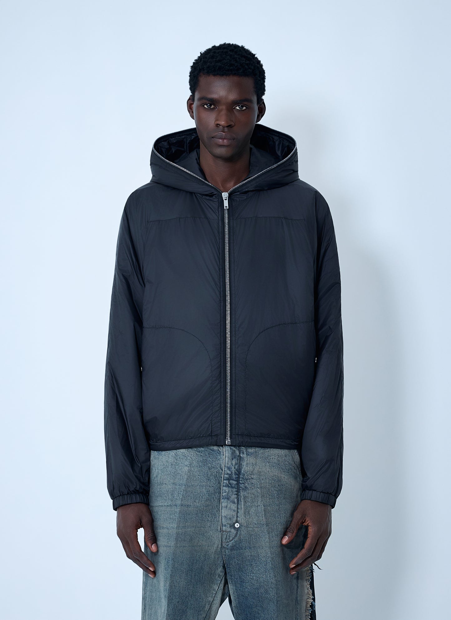 Rick Owens Drkshdw Men Sealed Winbreaker Jacket RICK OWENS