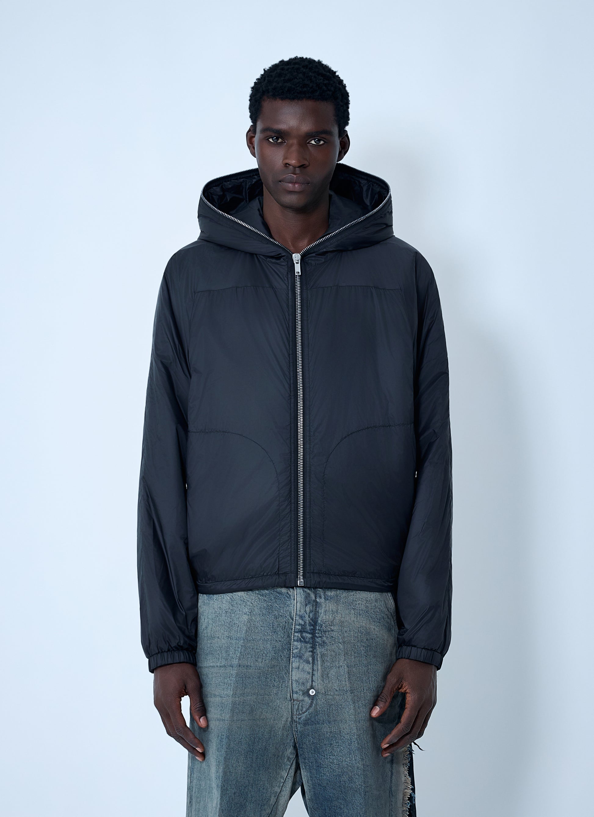 Rick Owens Drkshdw Men Sealed Winbreaker Jacket RICK OWENS
