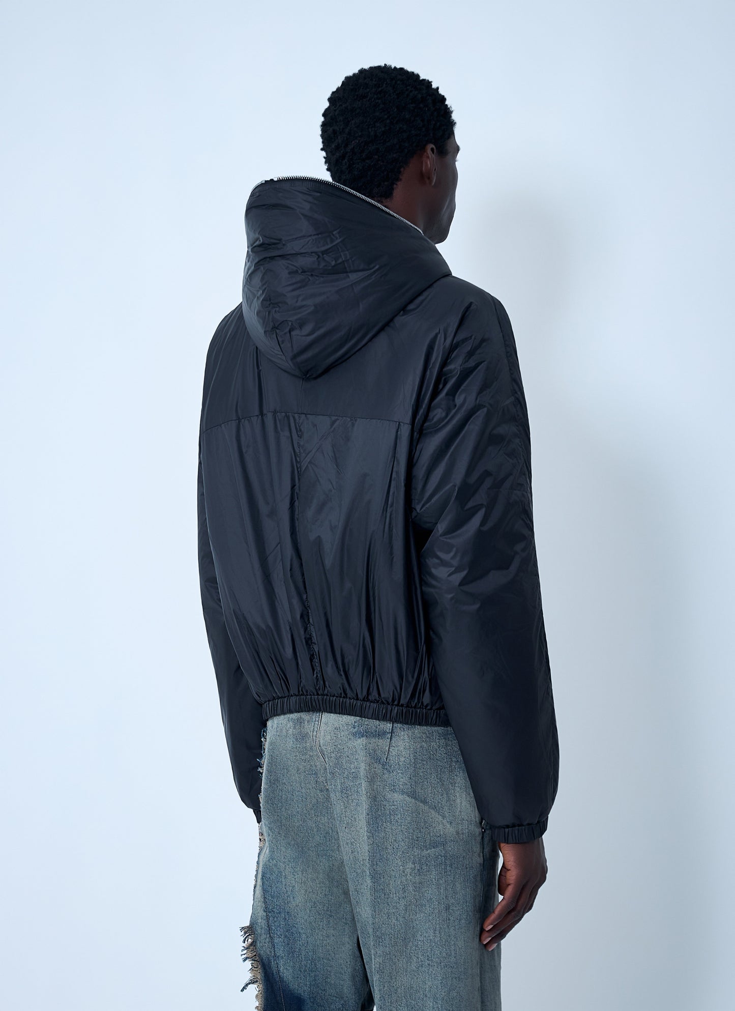Rick Owens Drkshdw Men Sealed Winbreaker Jacket RICK OWENS