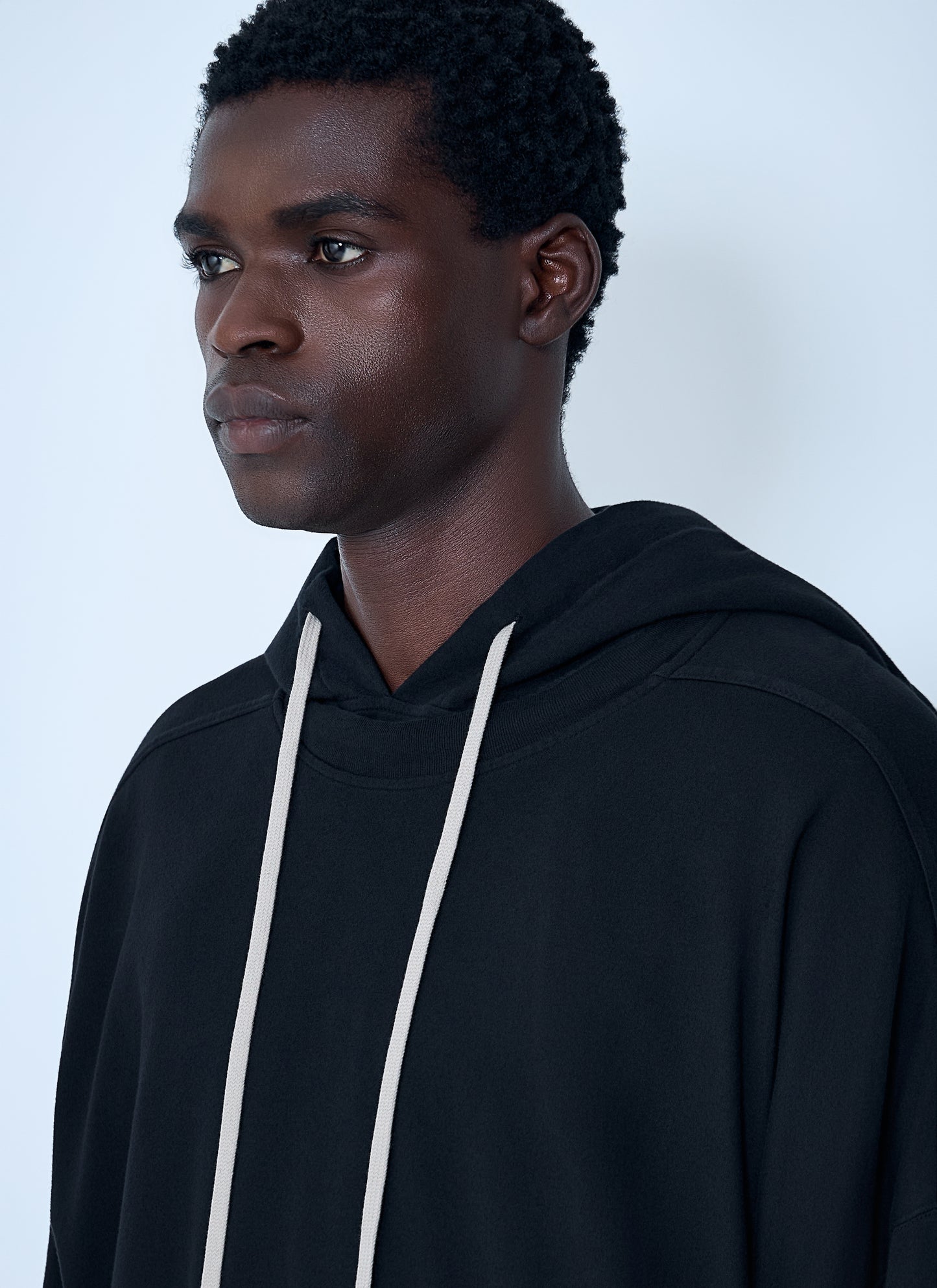 Rick Owens Drkshdw Men Tommy Hustler Hooded T-Shirt RICK OWENS