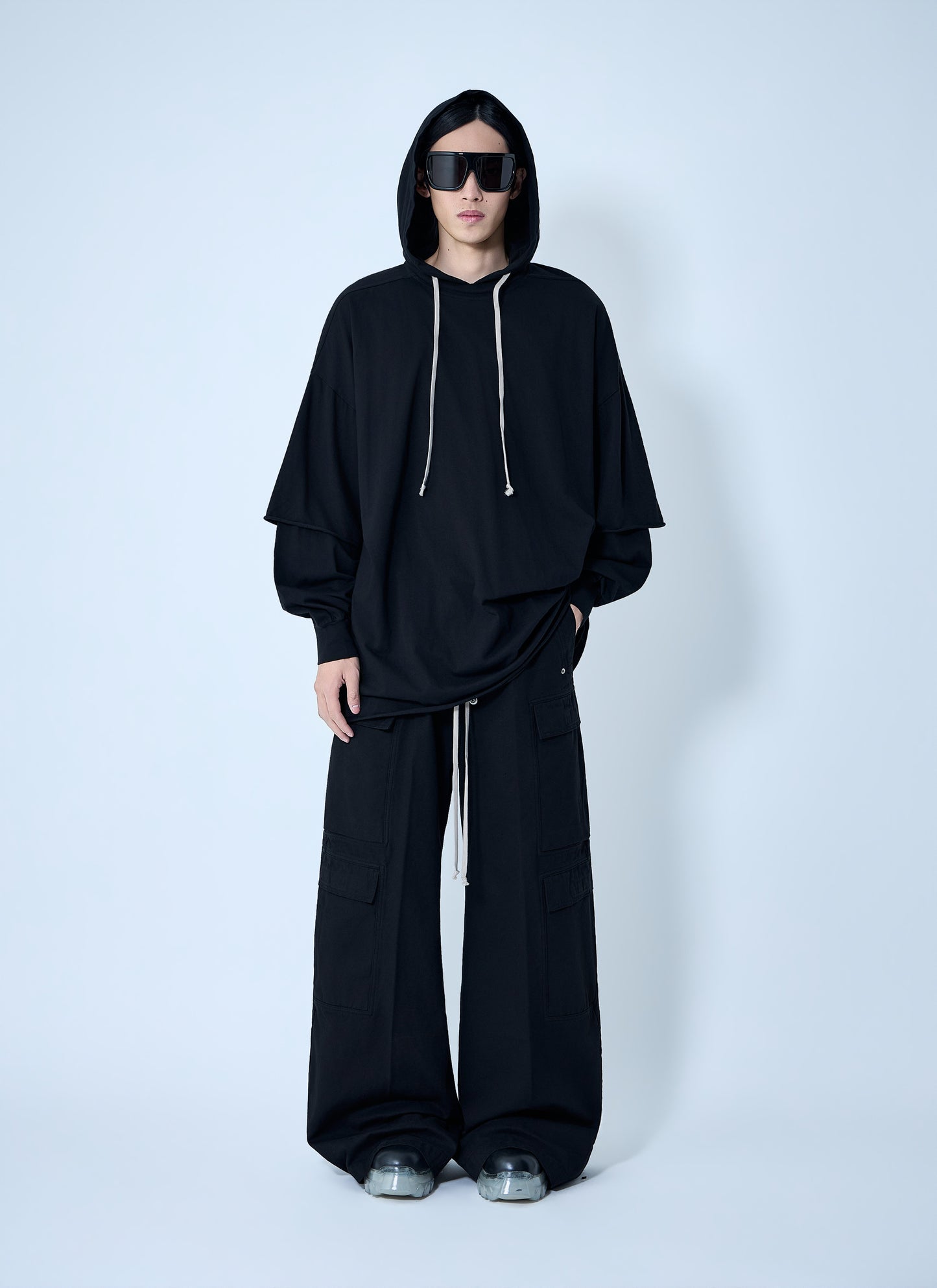 Rick Owens Drkshdw Men Double Cargo Jumbo Belas Pants RICK OWENS