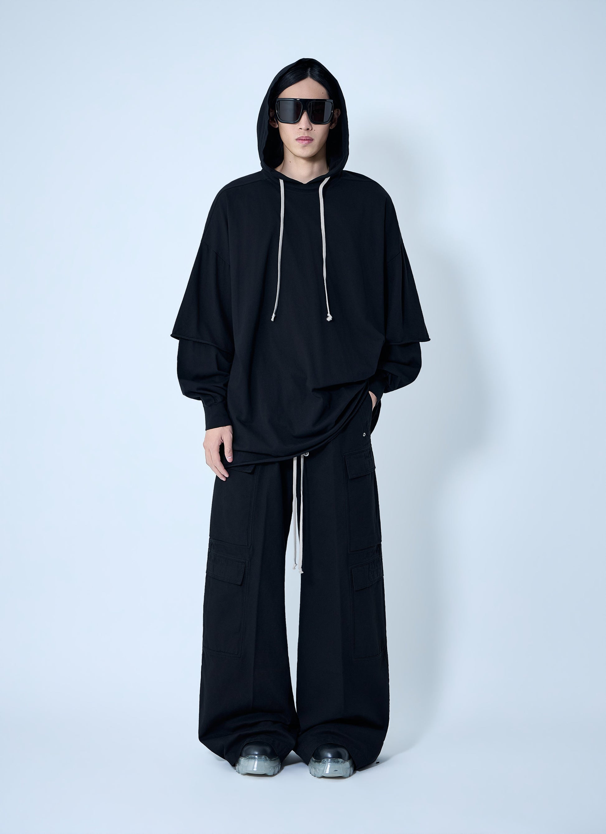 Rick Owens Drkshdw Men Double Cargo Jumbo Belas Pants RICK OWENS