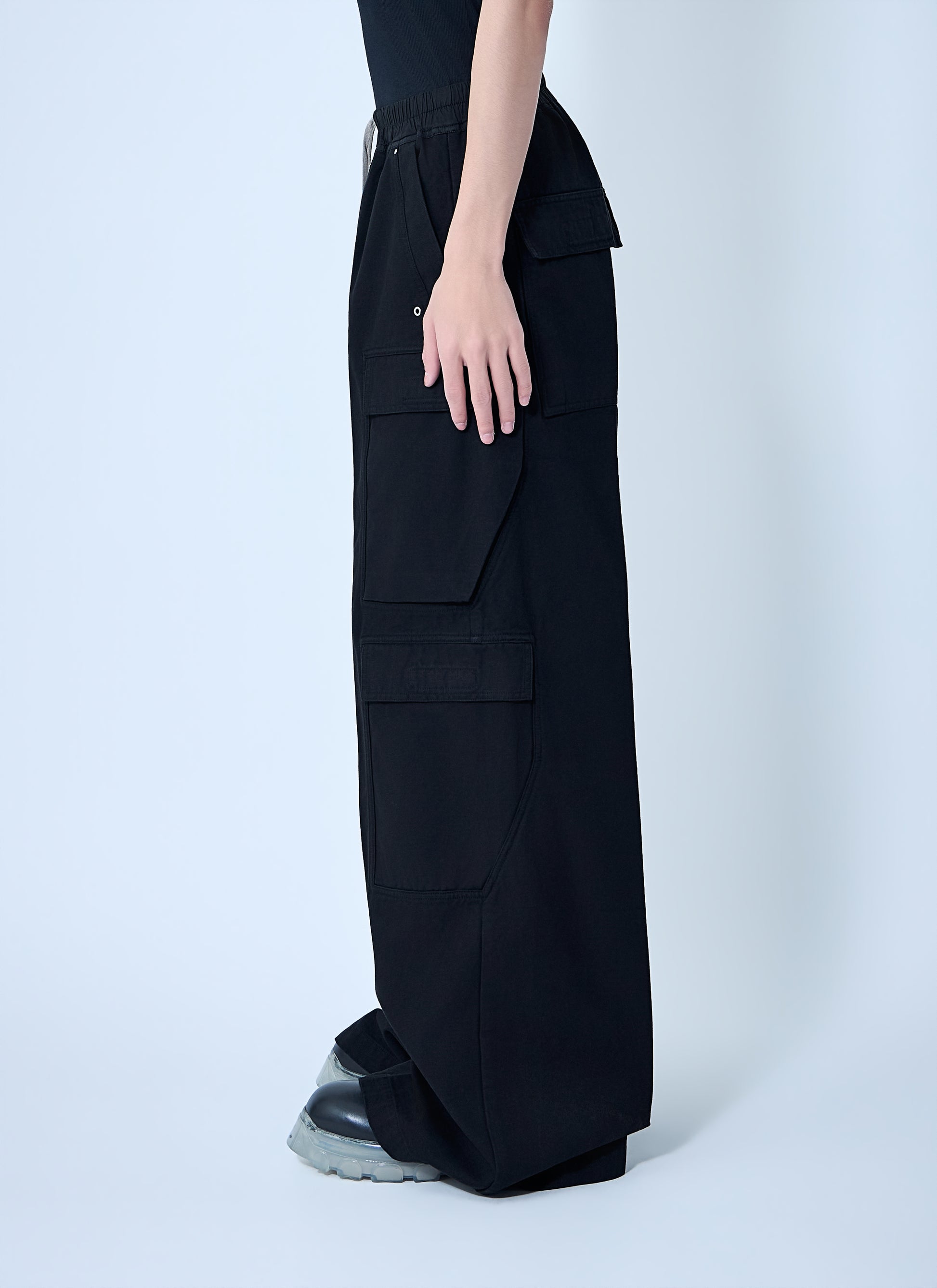 Rick Owens Drkshdw Men Double Cargo Jumbo Belas Pants RICK OWENS