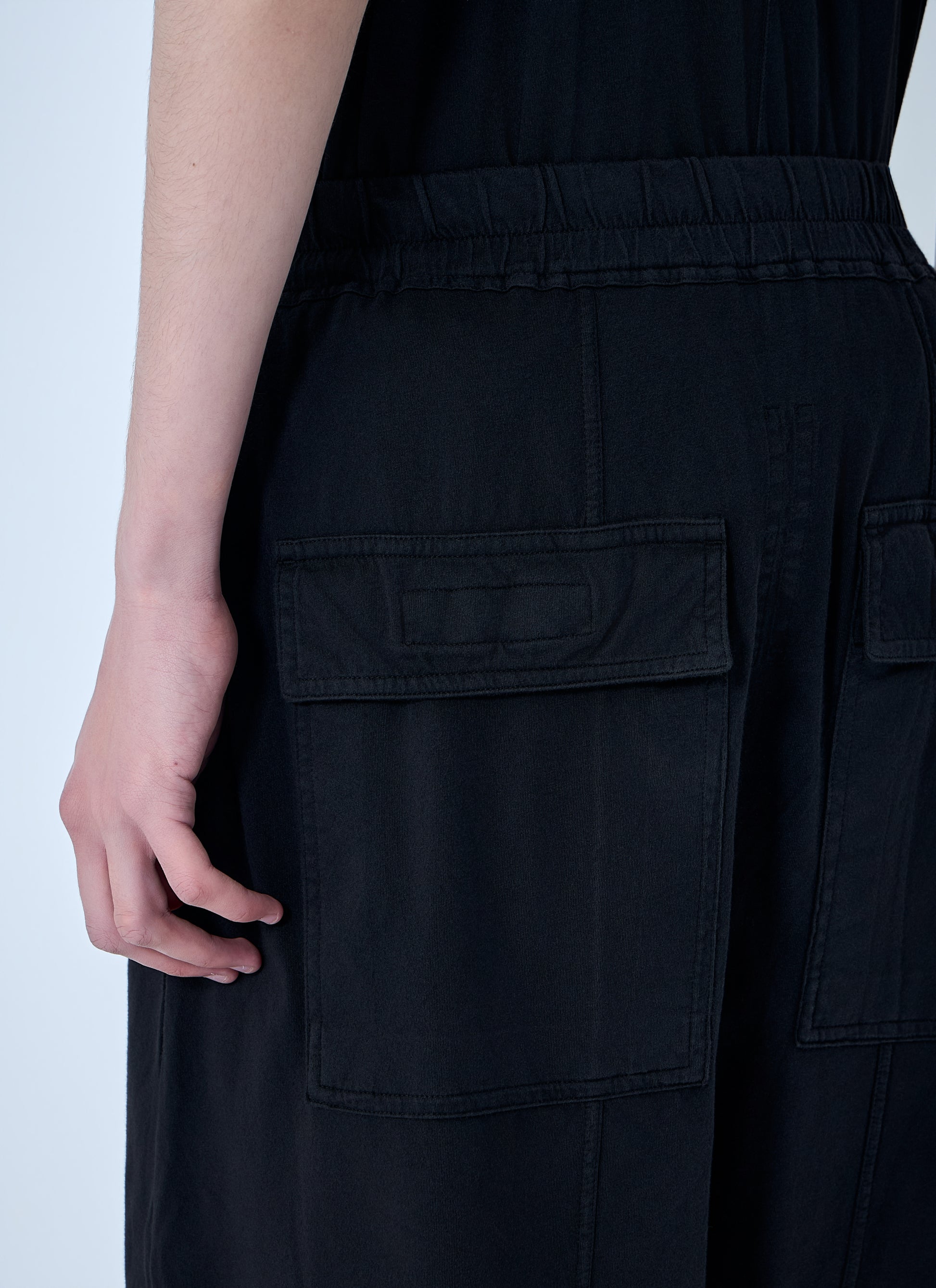 Rick Owens Drkshdw Men Drop-Crotch Drawstring Shorts RICK OWENS