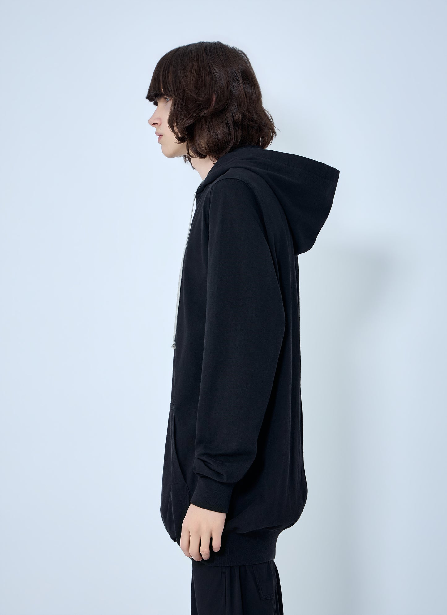 Rick Owens Drkshdw Men Drawstring Hooded Sweatshirt RICK OWENS