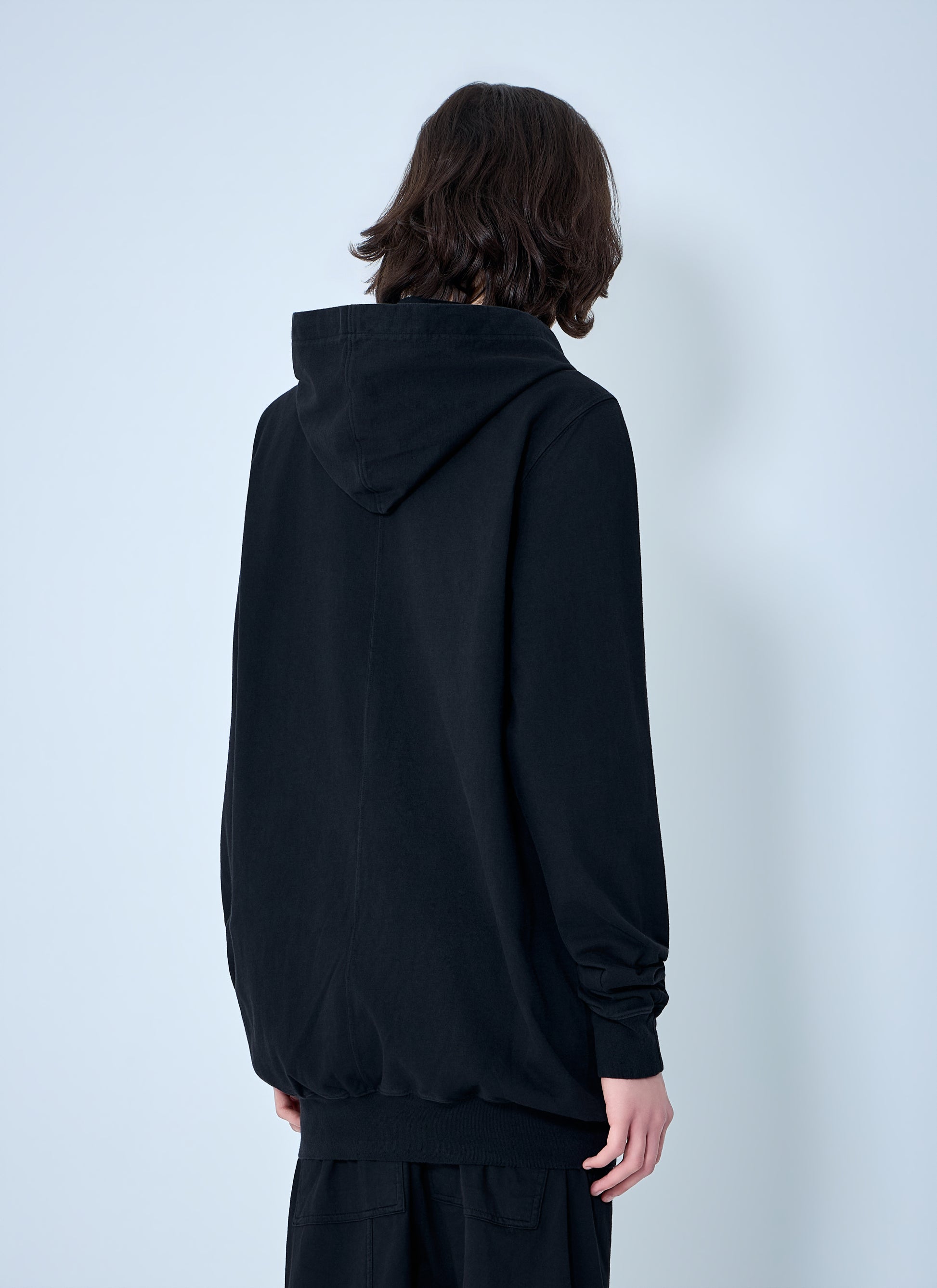 Rick Owens Drkshdw Men Drawstring Hooded Sweatshirt RICK OWENS