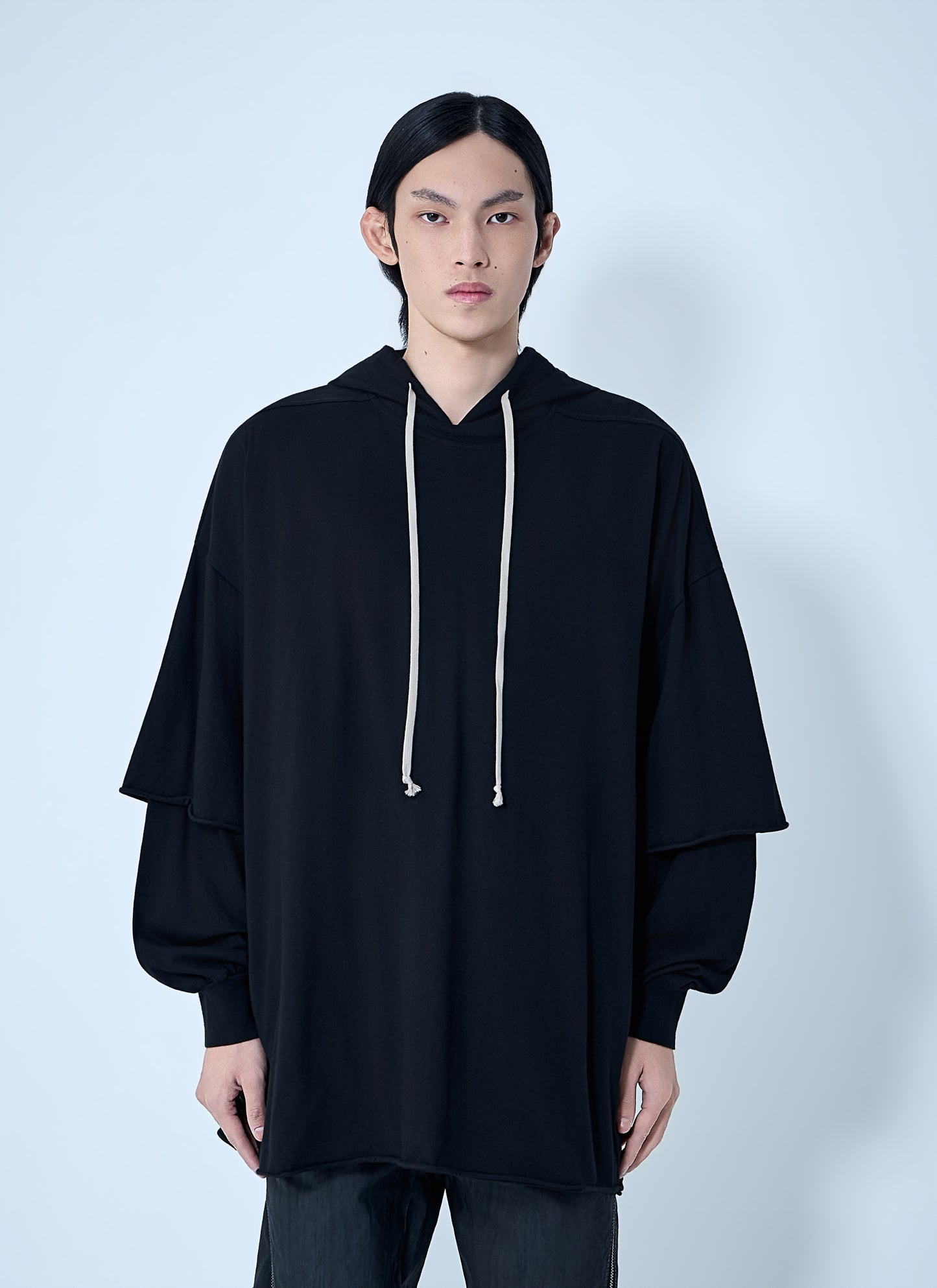 Rick Owens Drkshdw Men Tommy Hustler Hoodie RICK OWENS