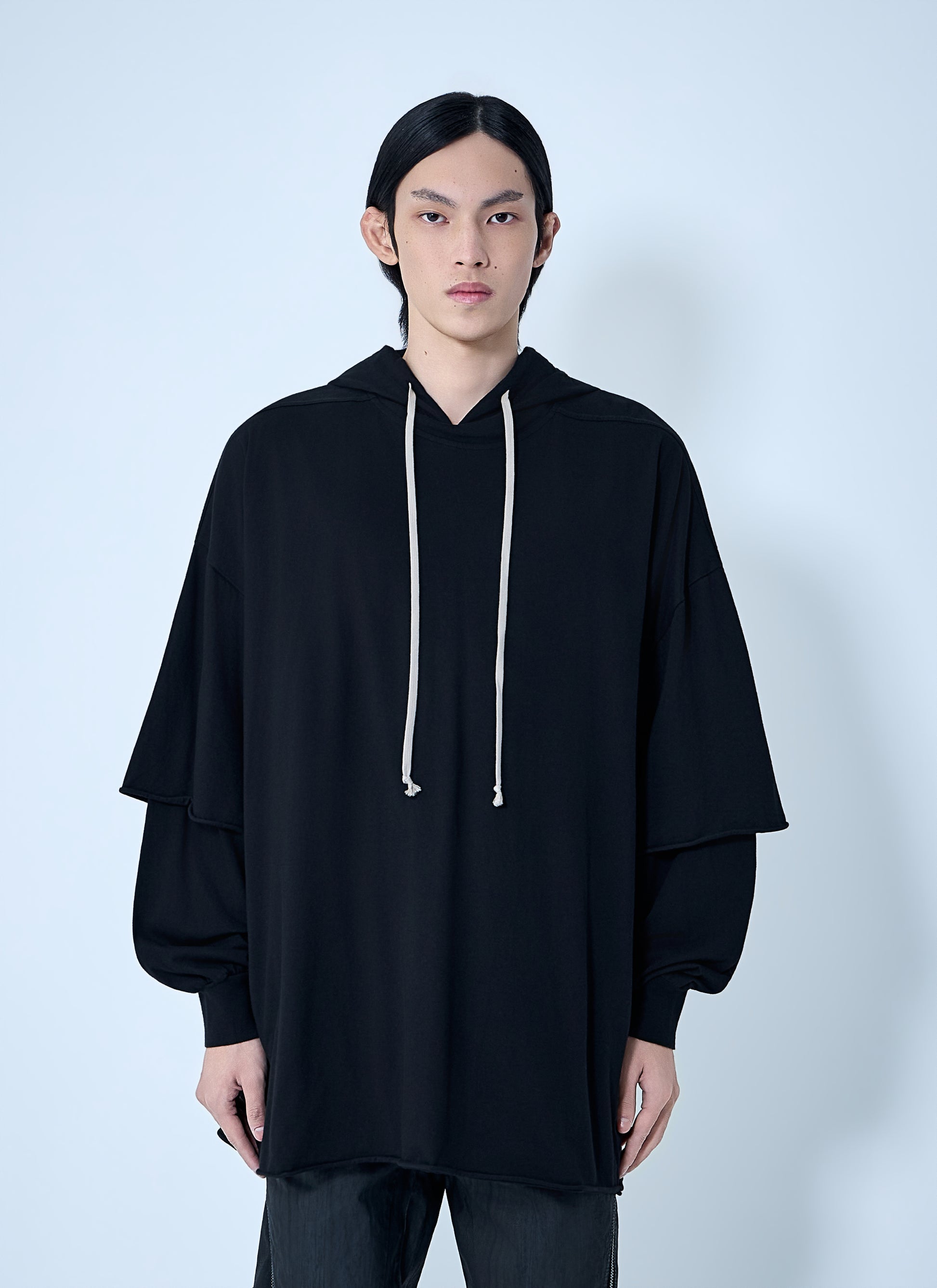 Rick Owens Drkshdw Men Tommy Hustler Hoodie RICK OWENS