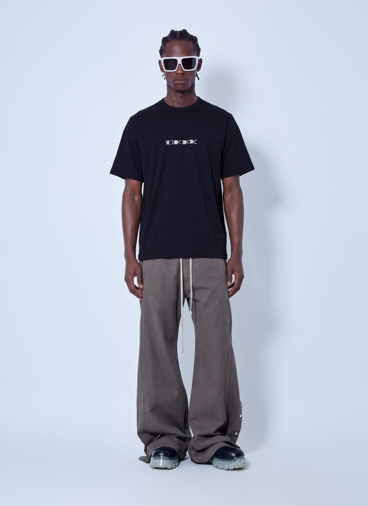 Rick Owens Drkshdw Men Wide Pusher Pants RICK OWENS