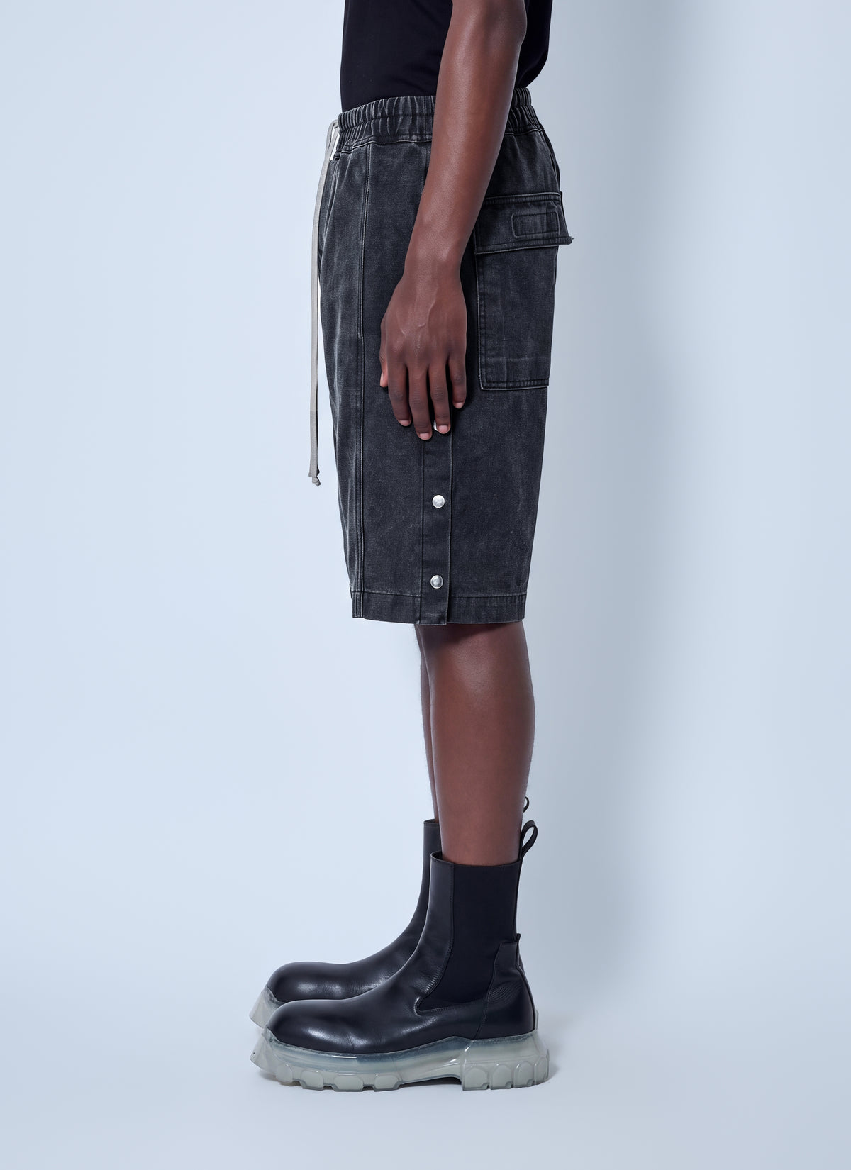 Rick Owens Drkshdw Men Pusher Shorts RICK OWENS