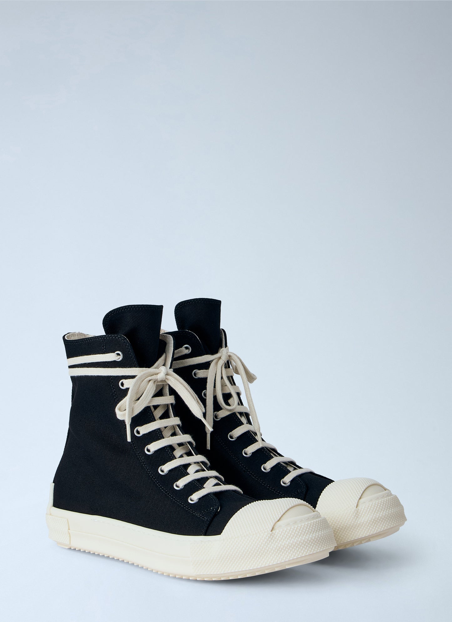 Rick Owens Drkshdw Men High-Top Canvas Sneakers RICK OWENS