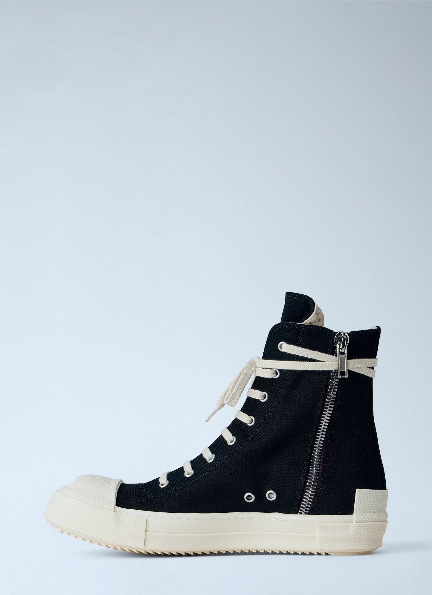Rick Owens Drkshdw Men High-Top Canvas Sneakers RICK OWENS