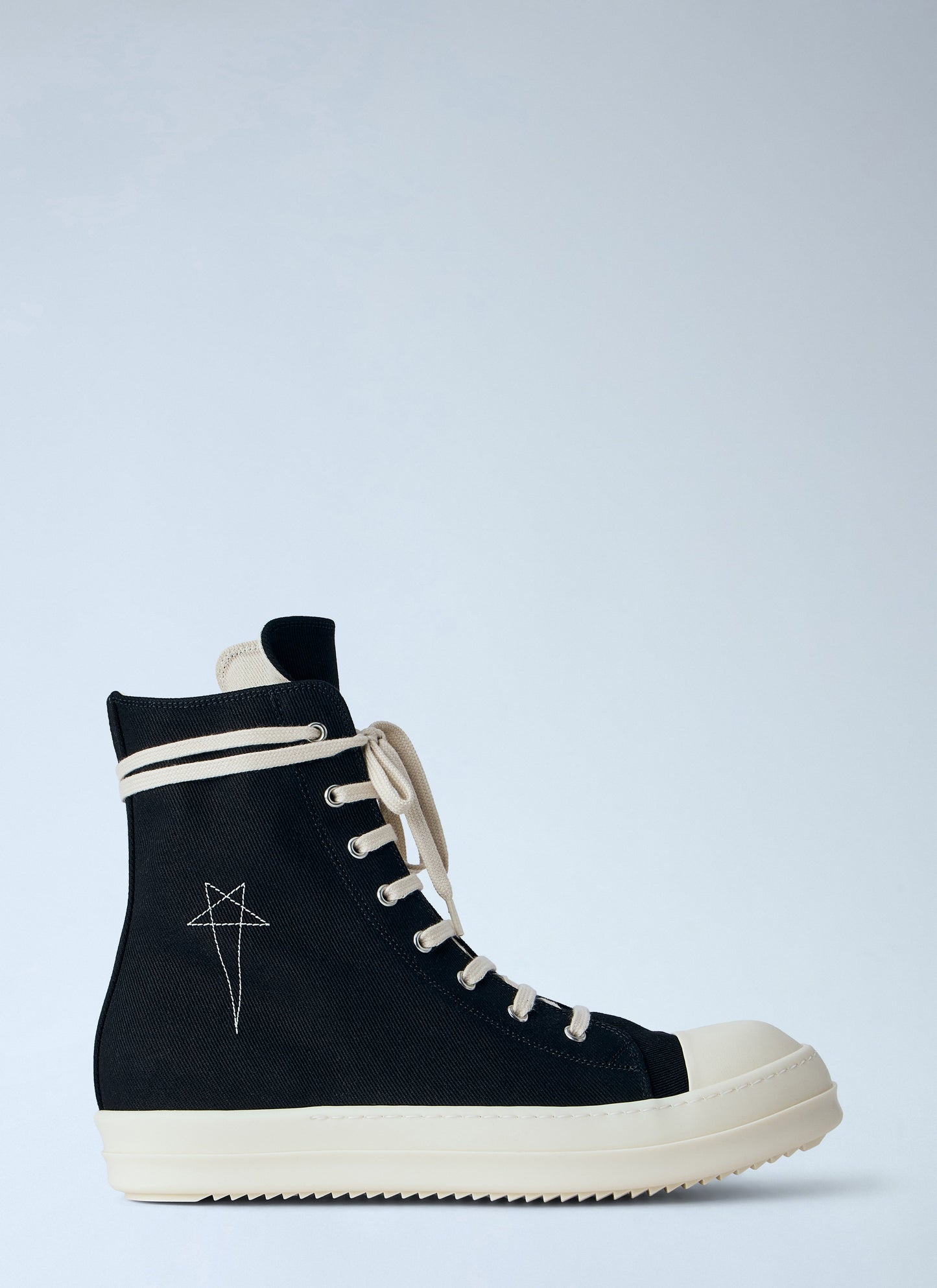 Rick Owens Drkshdw Men High-Top Canvas Sneakers RICK OWENS