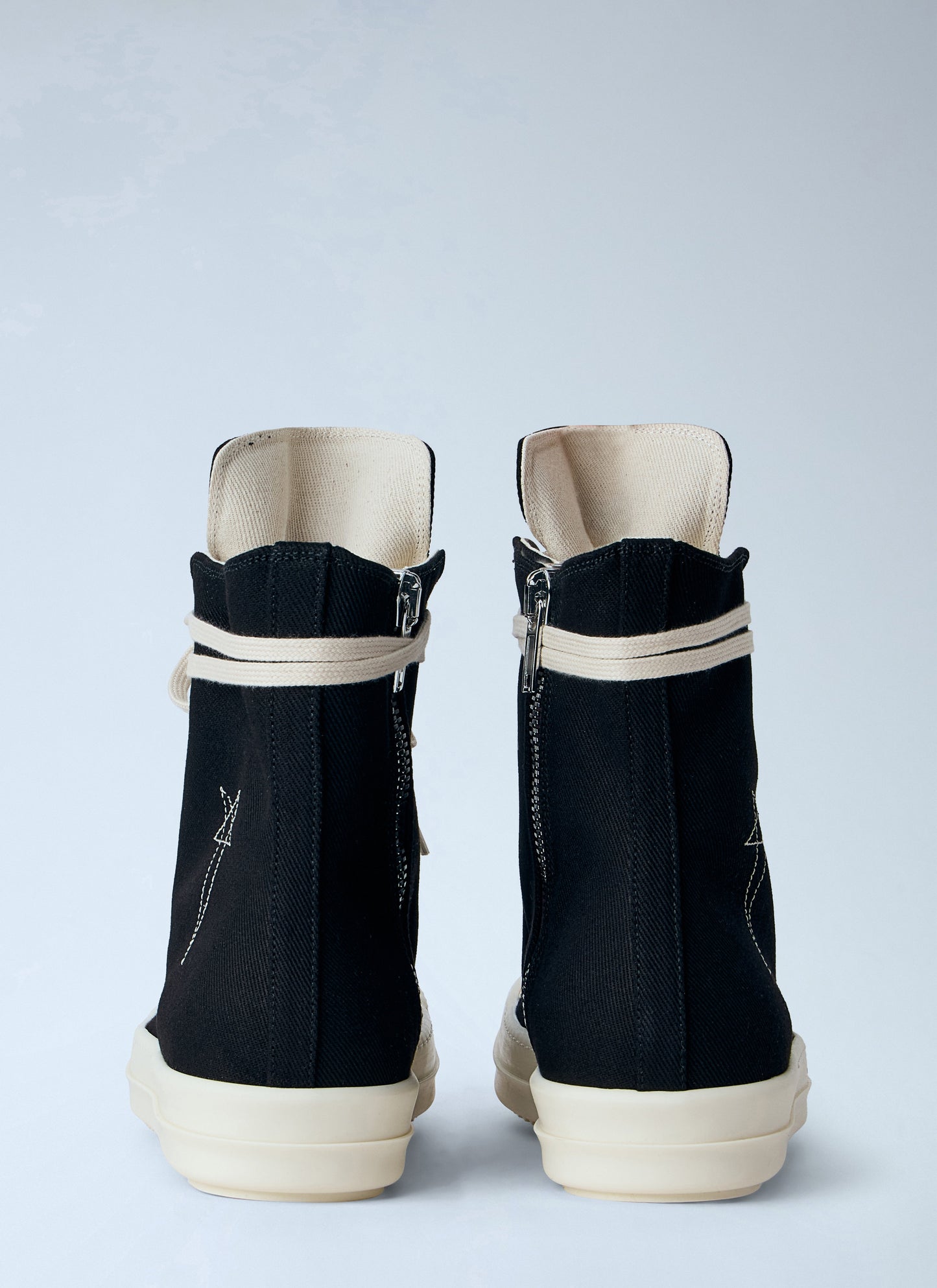Rick Owens Drkshdw Men High-Top Canvas Sneakers RICK OWENS