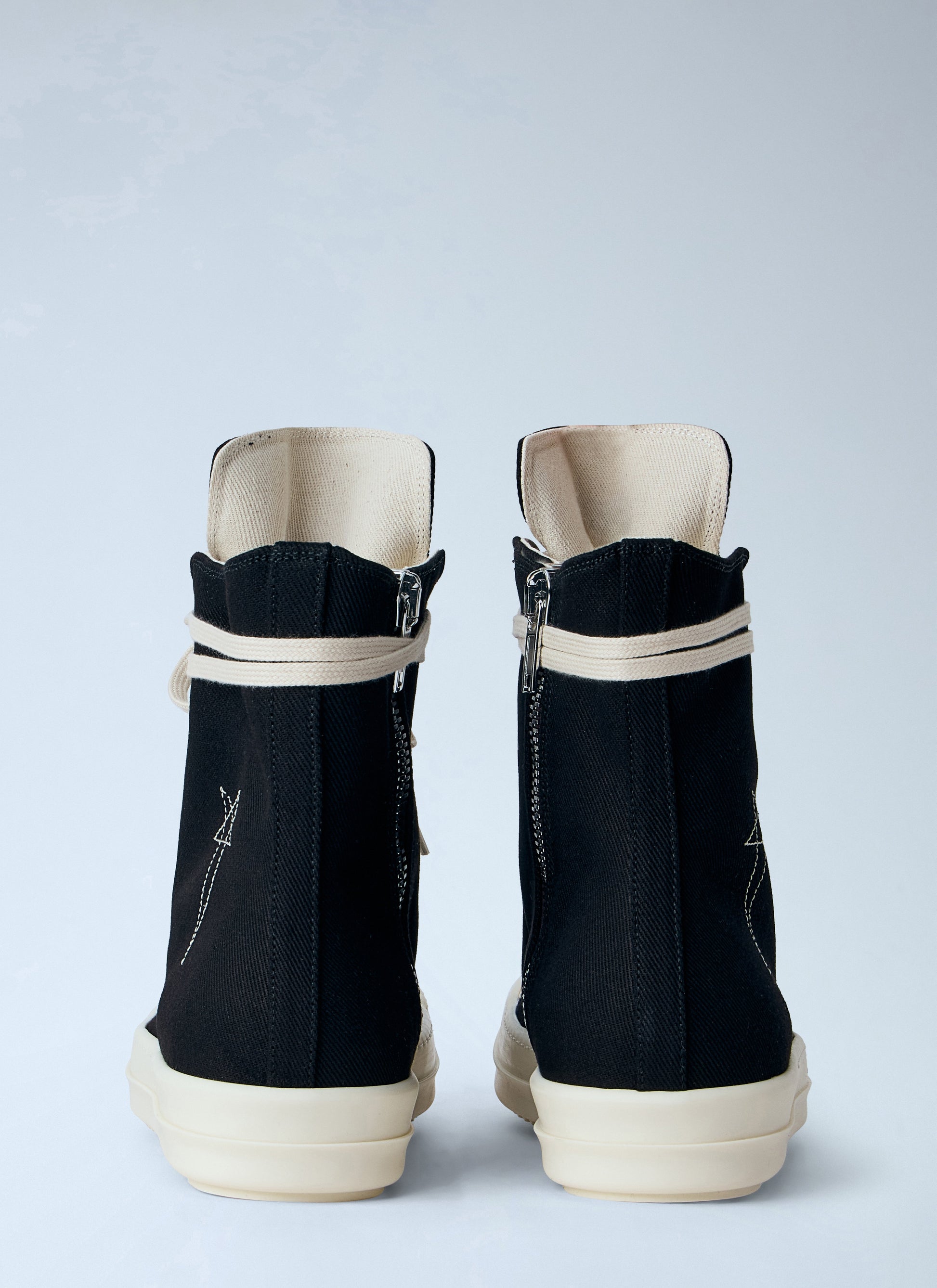 Rick Owens Drkshdw Men High-Top Canvas Sneakers RICK OWENS