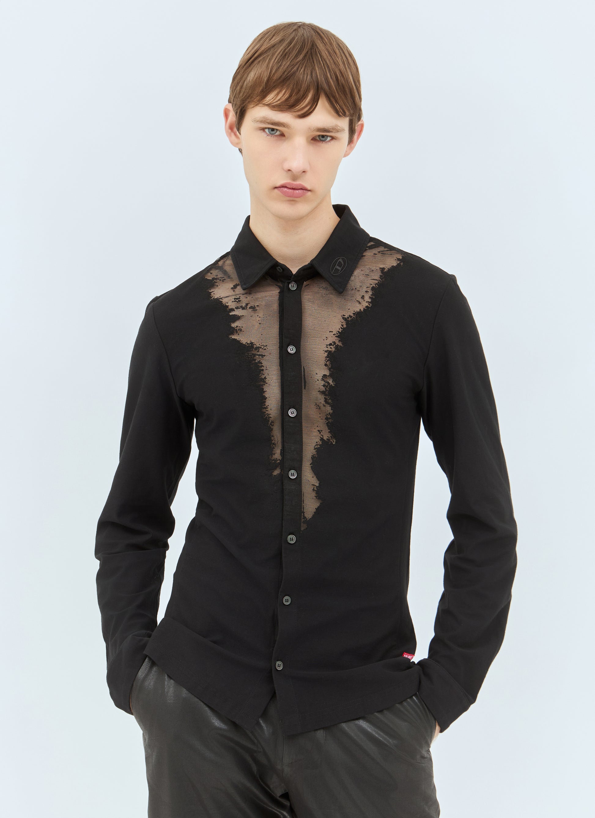Diesel Men S-Sun-Plain Shirt DIESEL