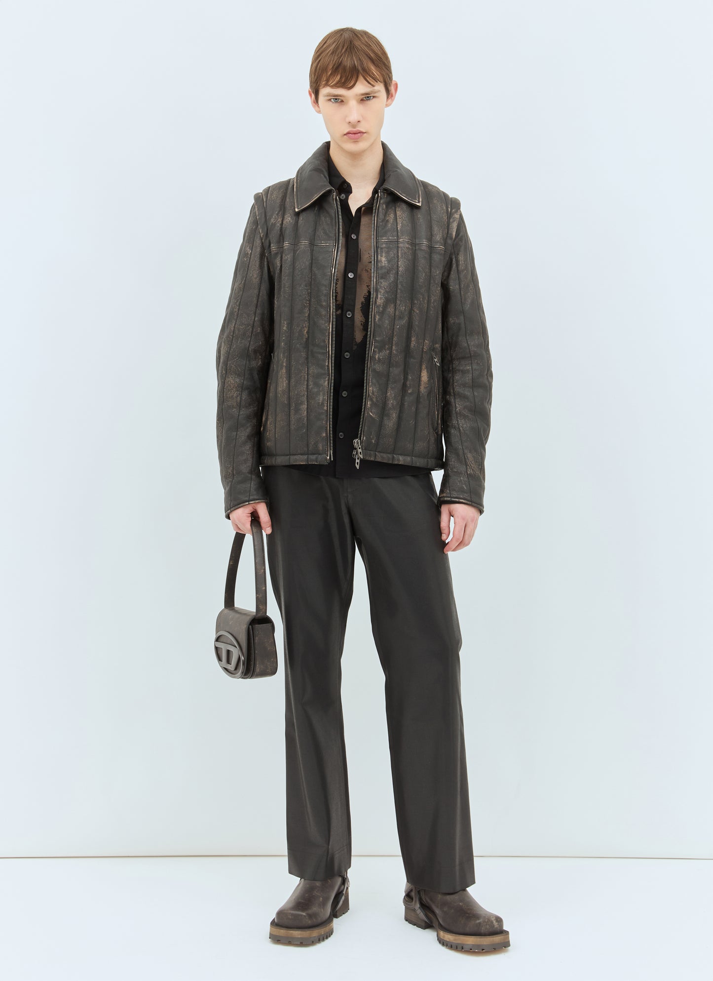 Diesel Men S-Sun-Plain Shirt DIESEL