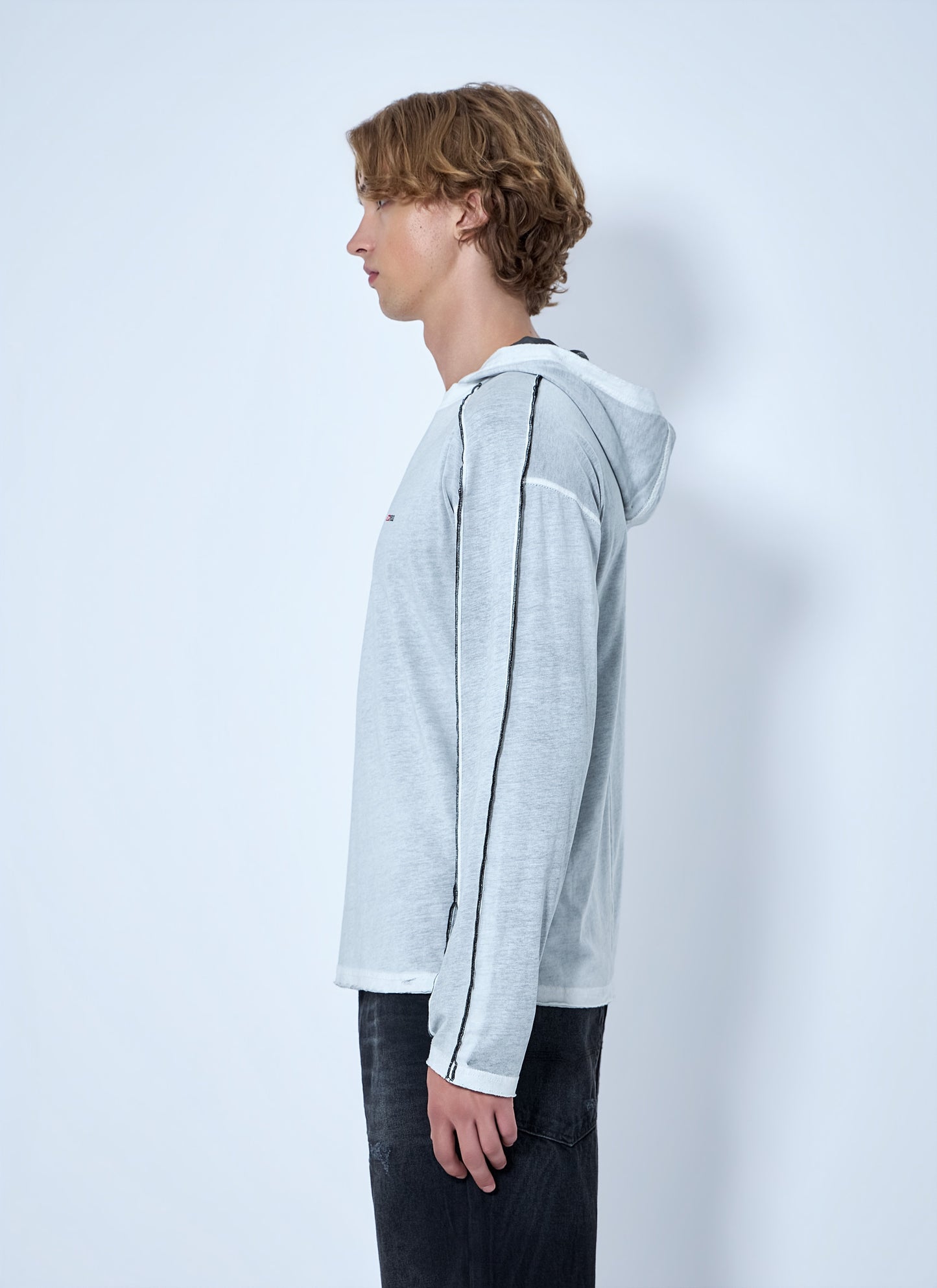 Diesel Men T-Riven-Ls Hoodie DIESEL