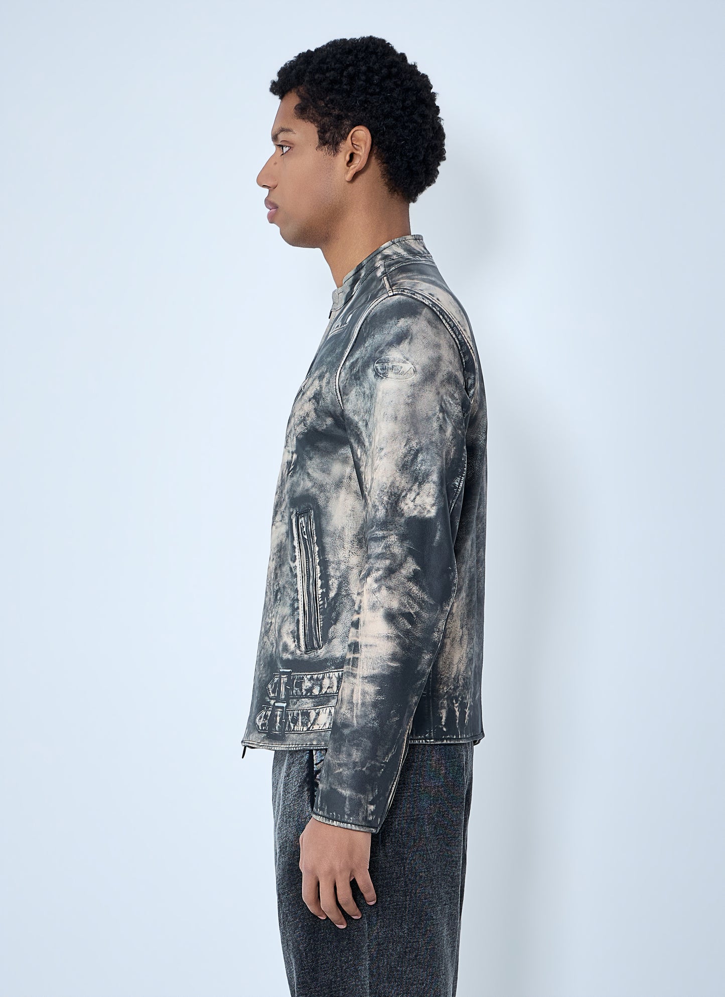 Diesel Men L-Tad-Print Jacket DIESEL