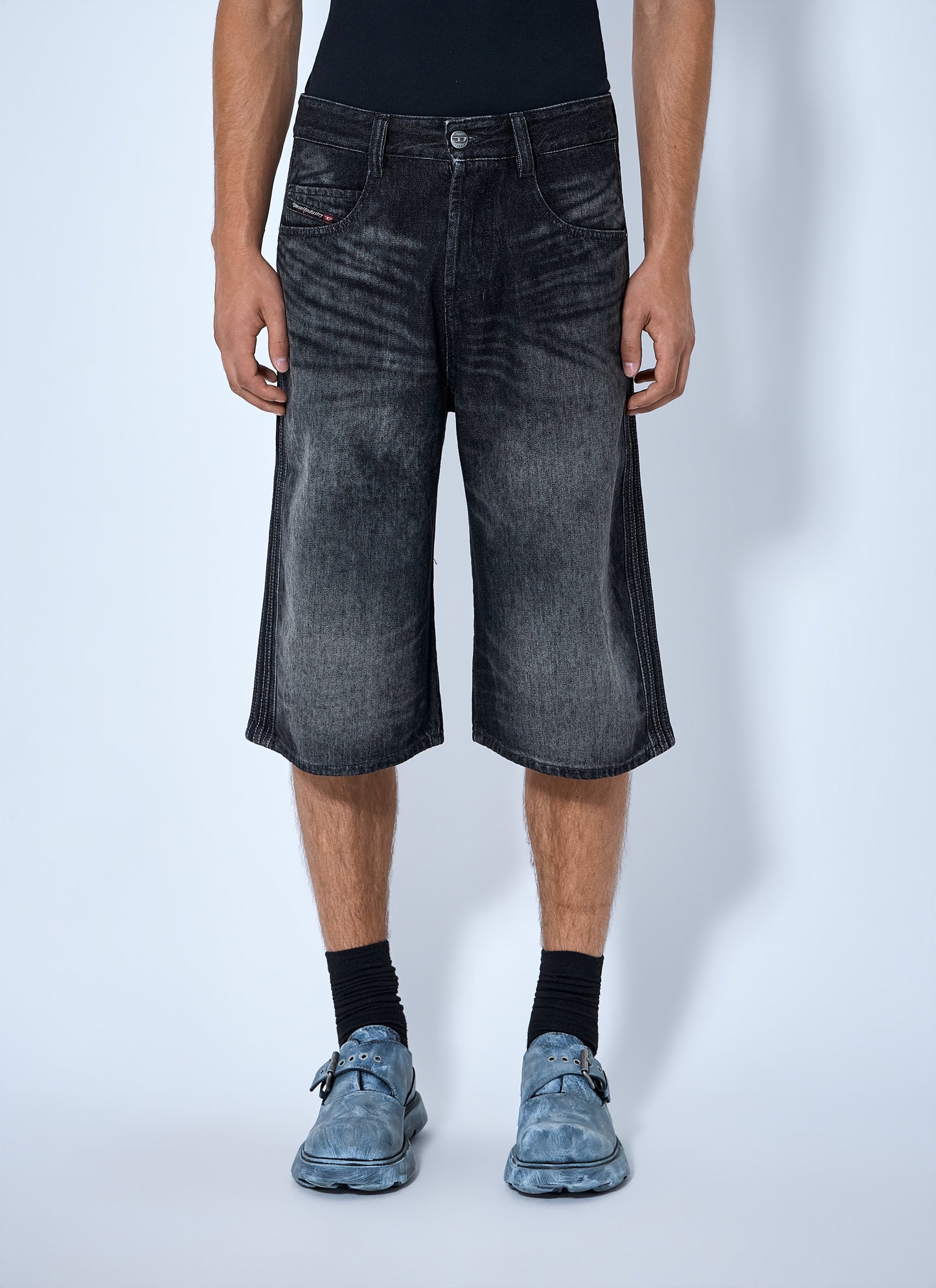 Diesel Men D-Enim-M Shorts DIESEL