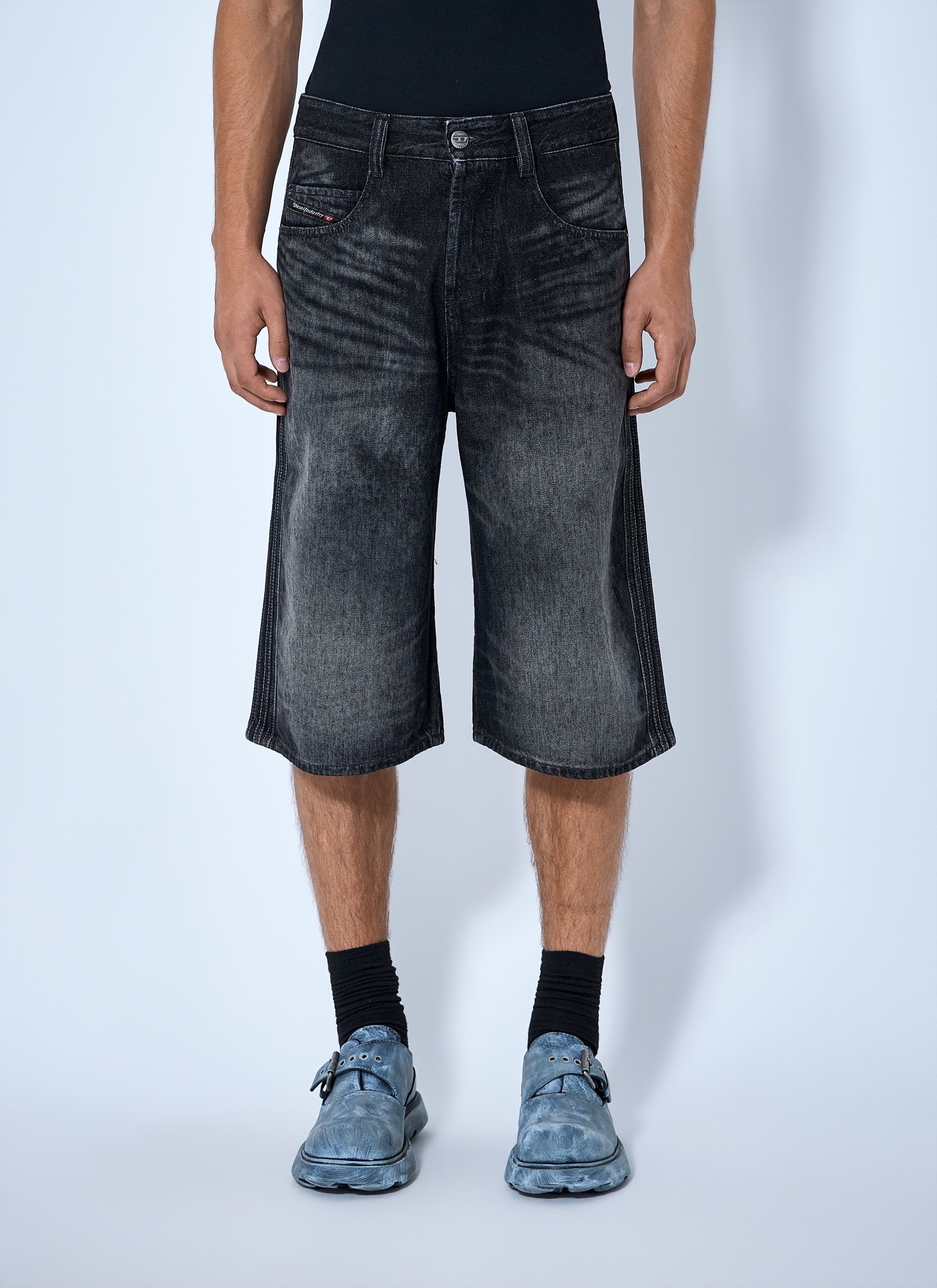 Diesel Men D-Enim-M Shorts DIESEL