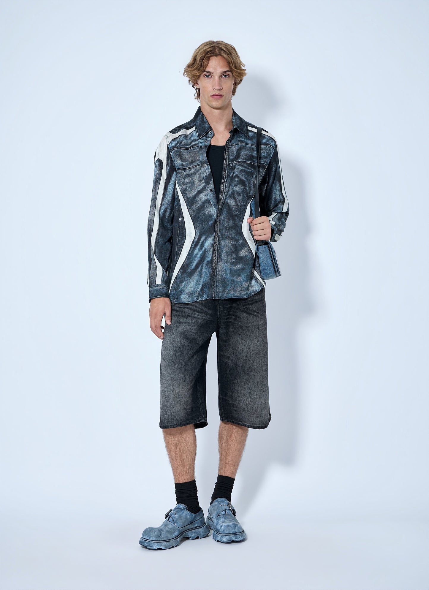 Diesel Men D-Enim-M Shorts DIESEL