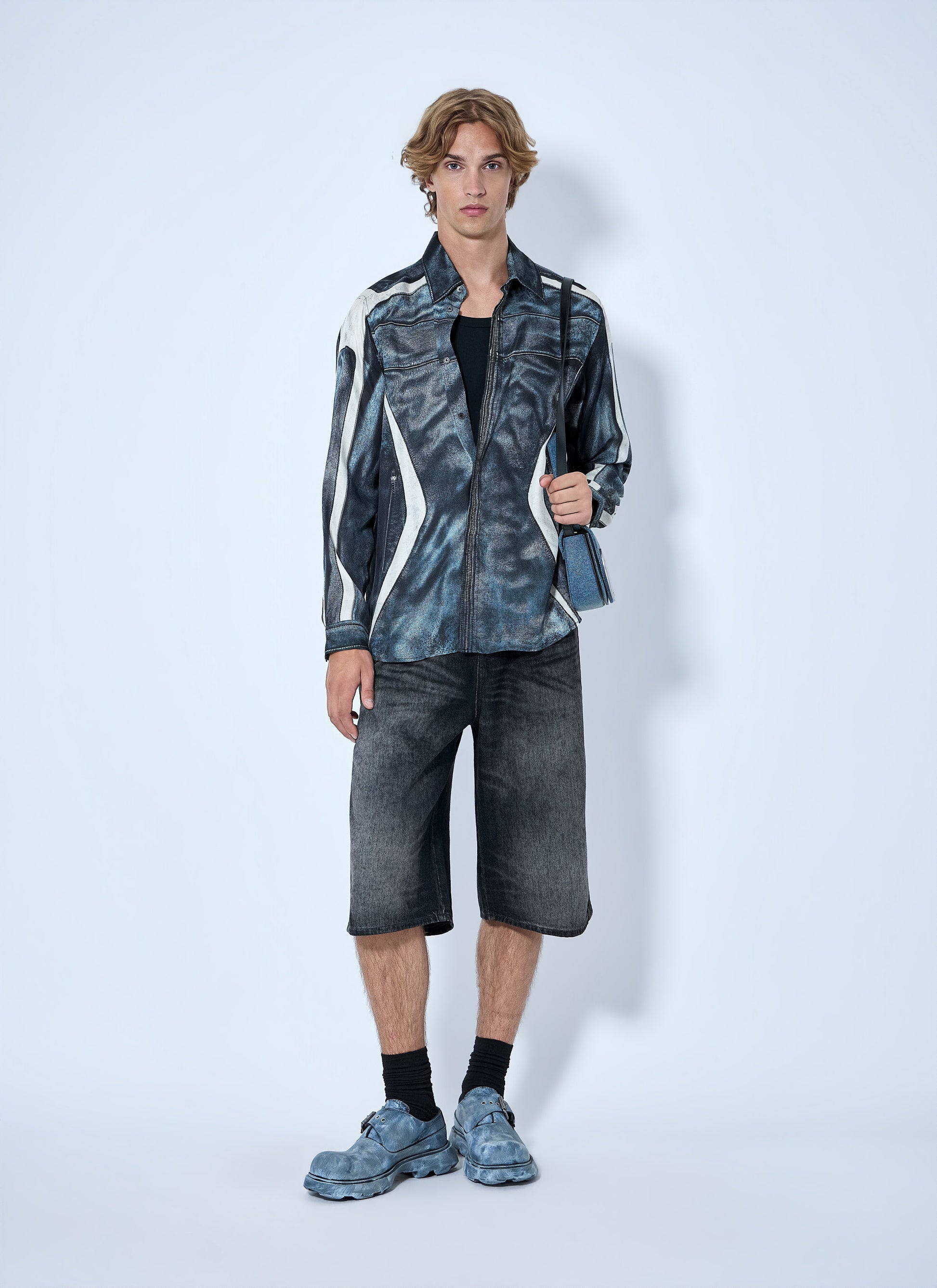 Diesel Men D-Enim-M Shorts DIESEL