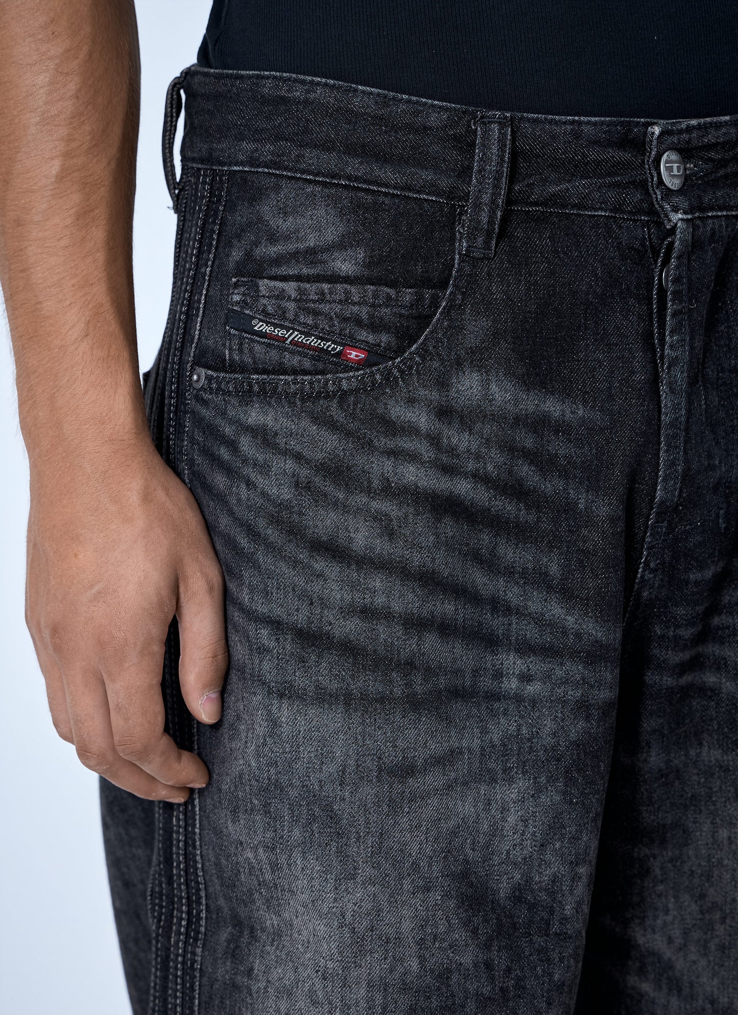 Diesel Men D-Enim-M Shorts DIESEL