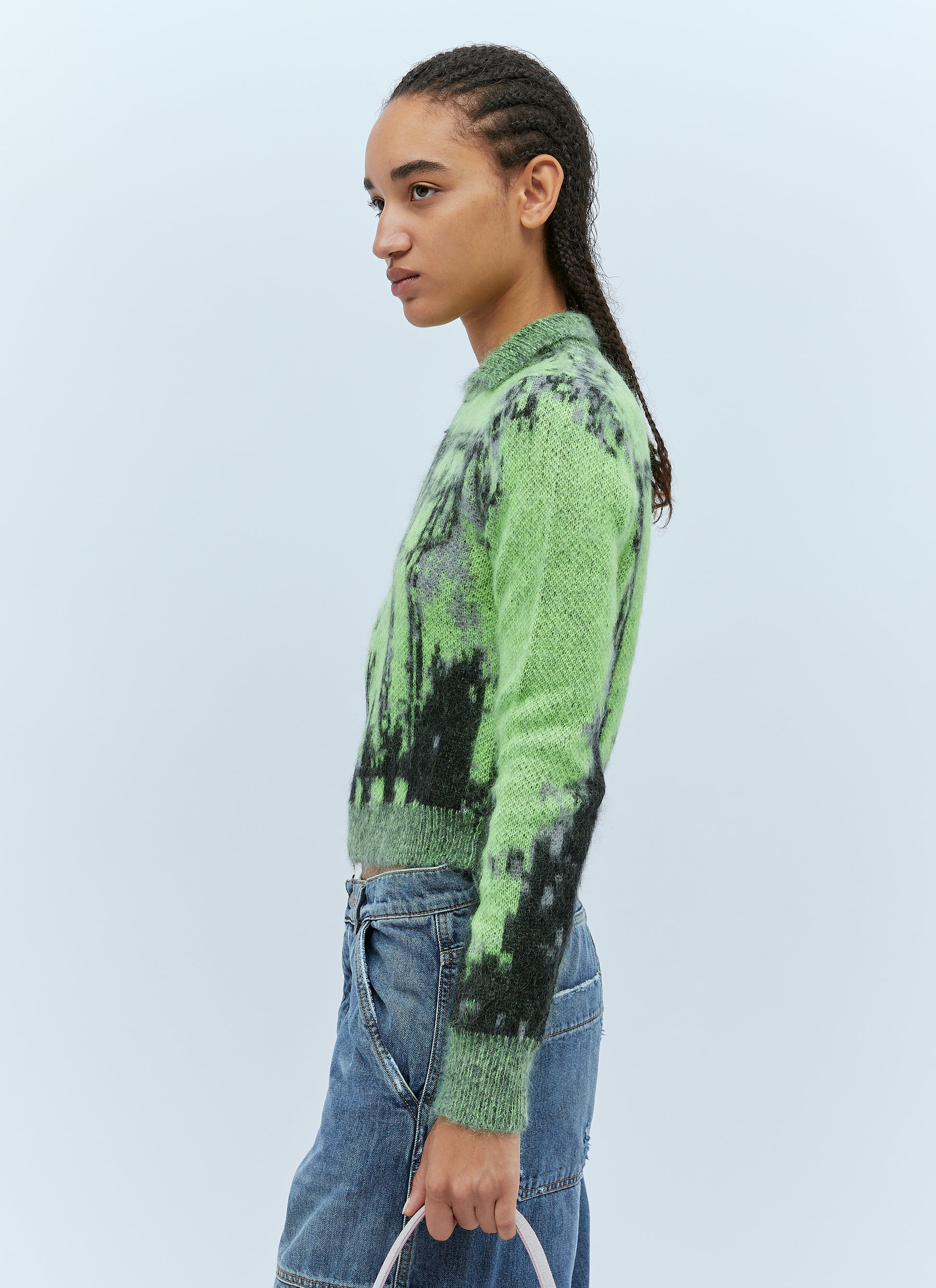 Diesel Women M-Taphos Fuzzy Sweater DIESEL